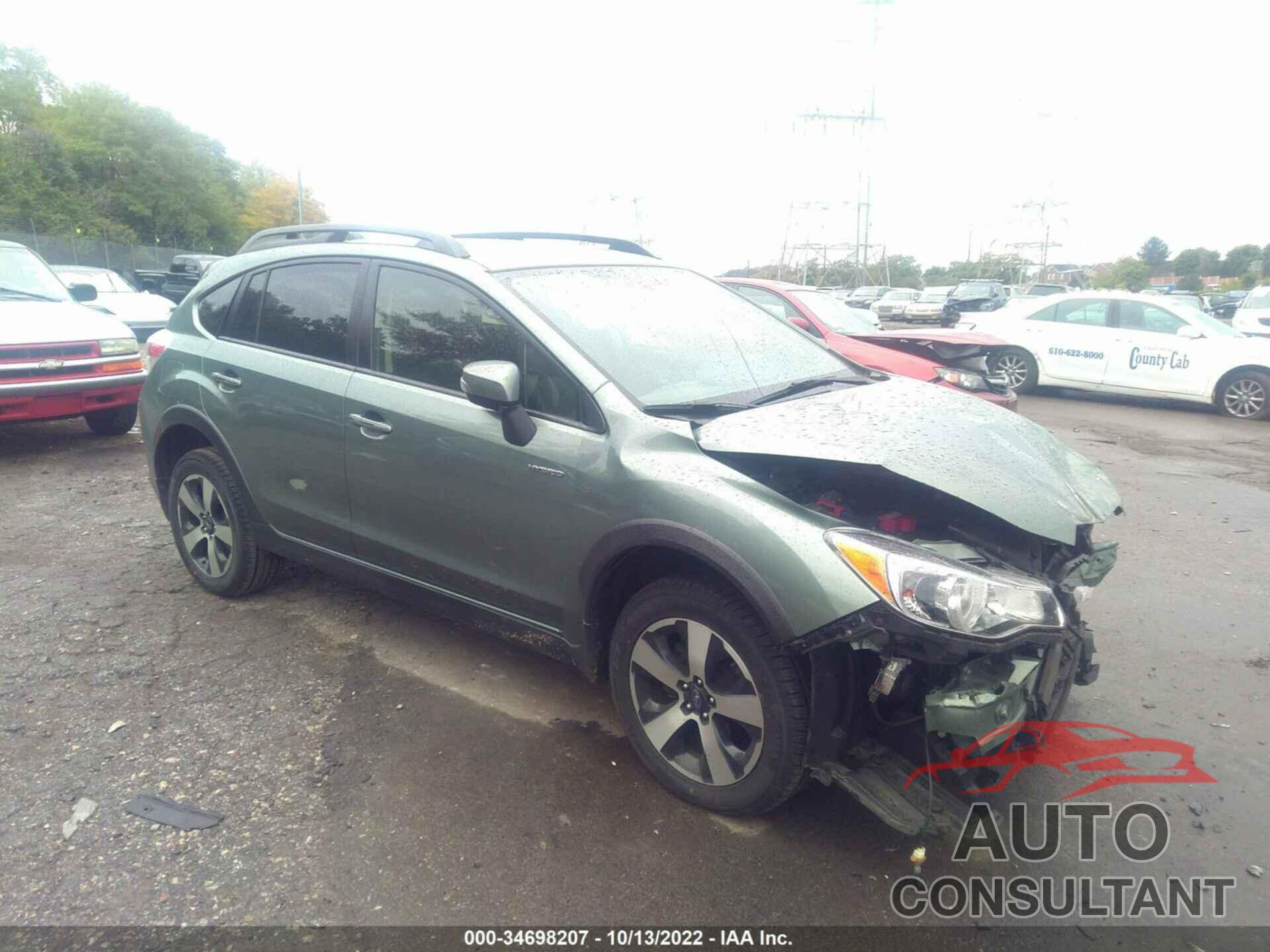 SUBARU CROSSTREK HYBRID 2016 - JF2GPBLC9GH242407