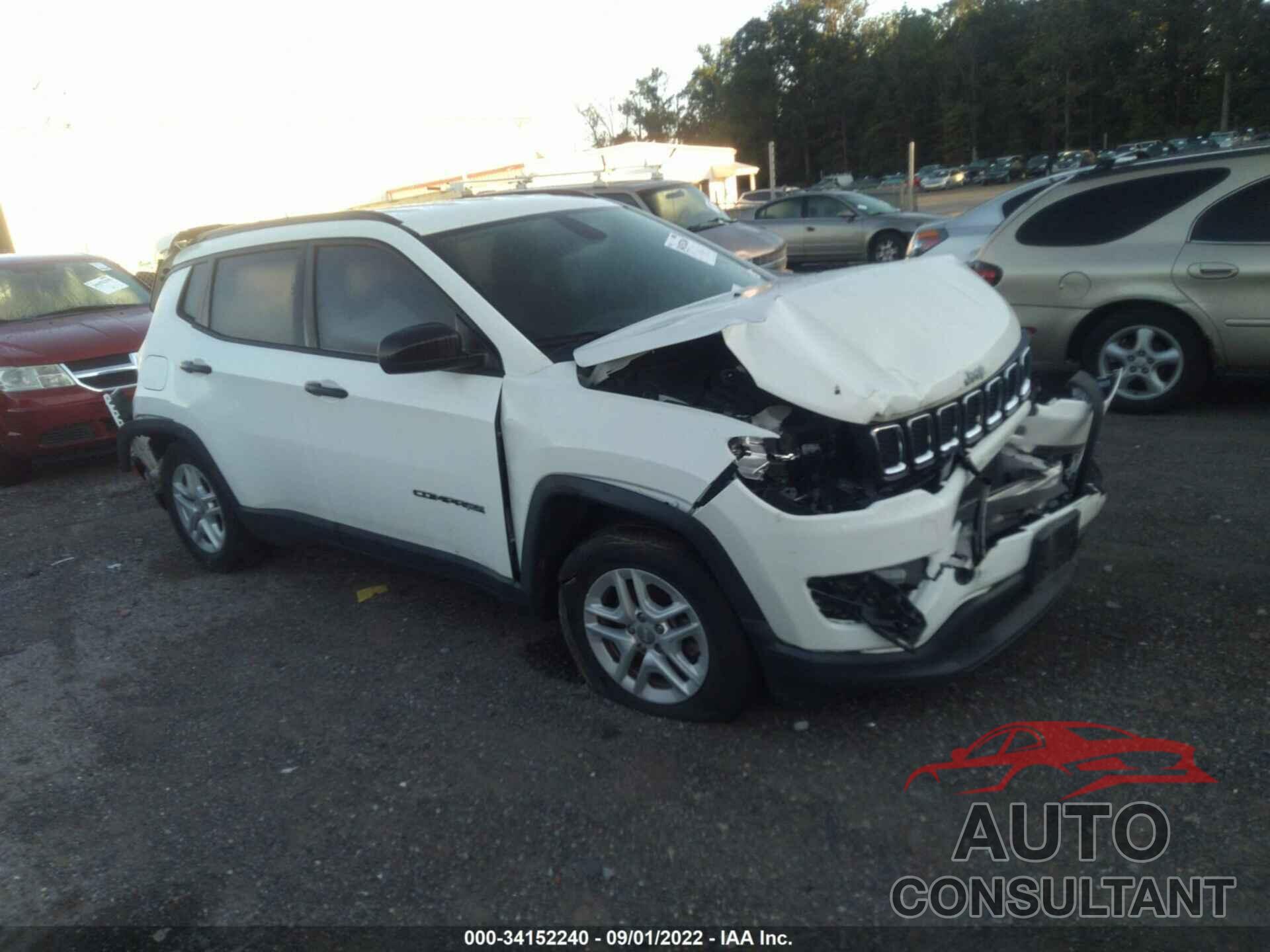 JEEP COMPASS 2017 - 3C4NJCAB0HT652555