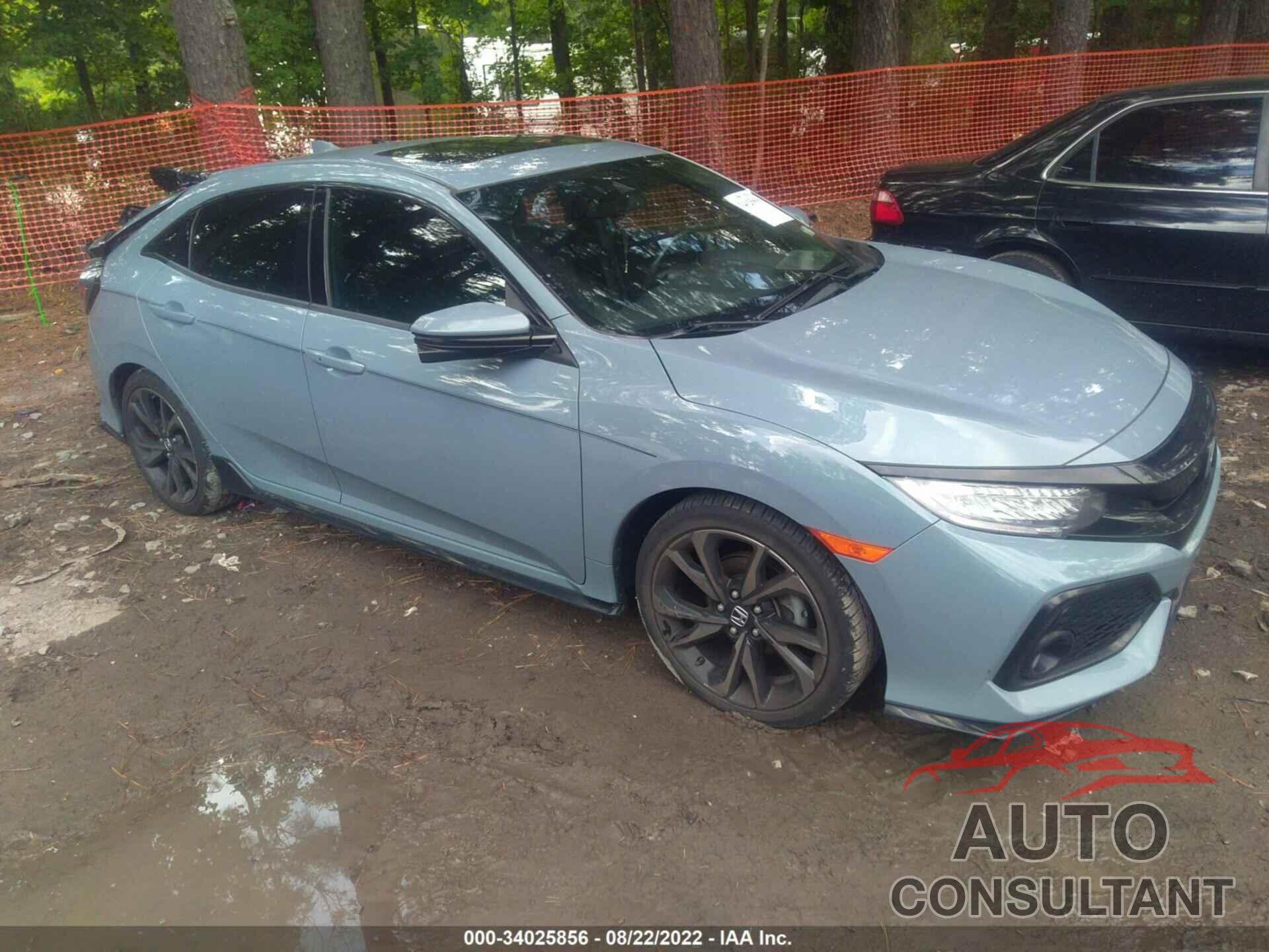 HONDA CIVIC HATCHBACK 2017 - SHHFK7H9XHU225800