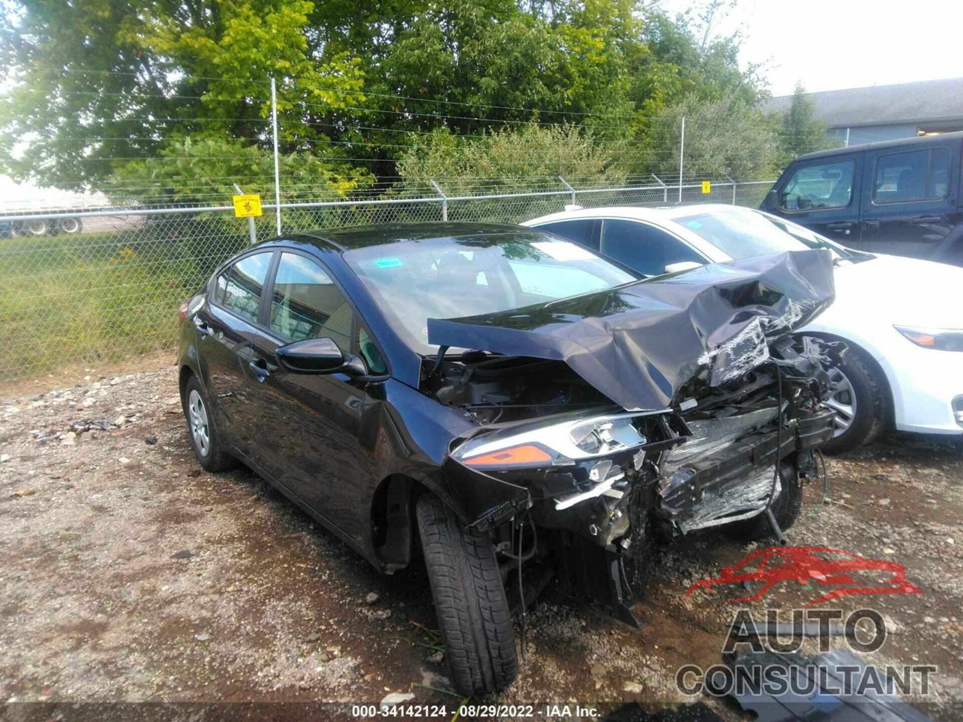 KIA FORTE 2017 - 3KPFK4A75HE145836