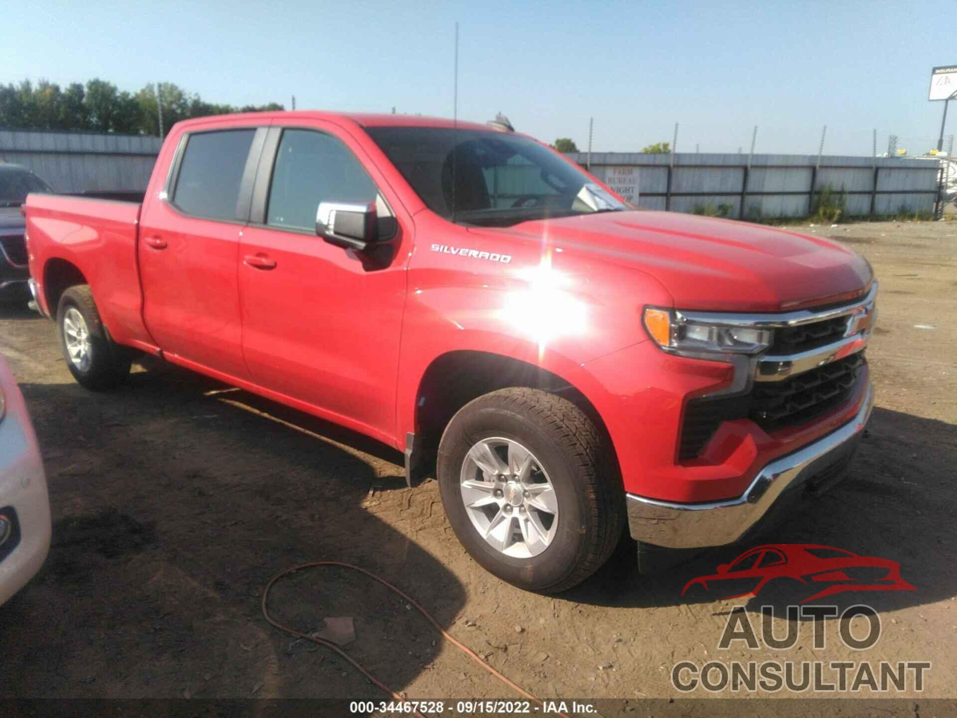CHEVROLET SILVERADO 1500 2022 - 1GCPACED4NZ528507
