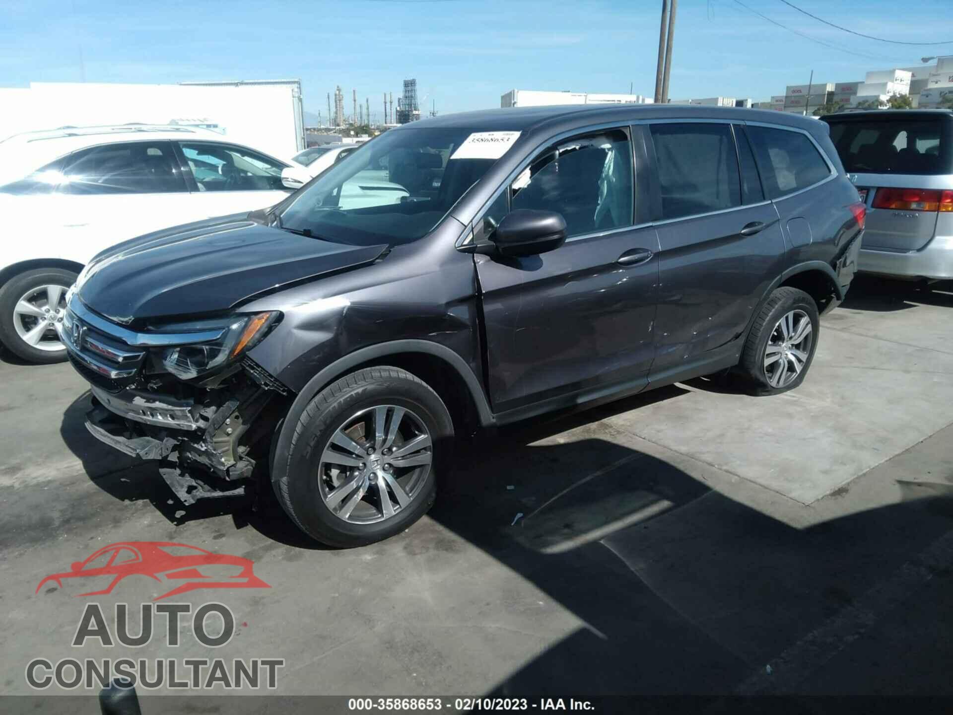 HONDA PILOT 2017 - 5FNYF5H71HB031545