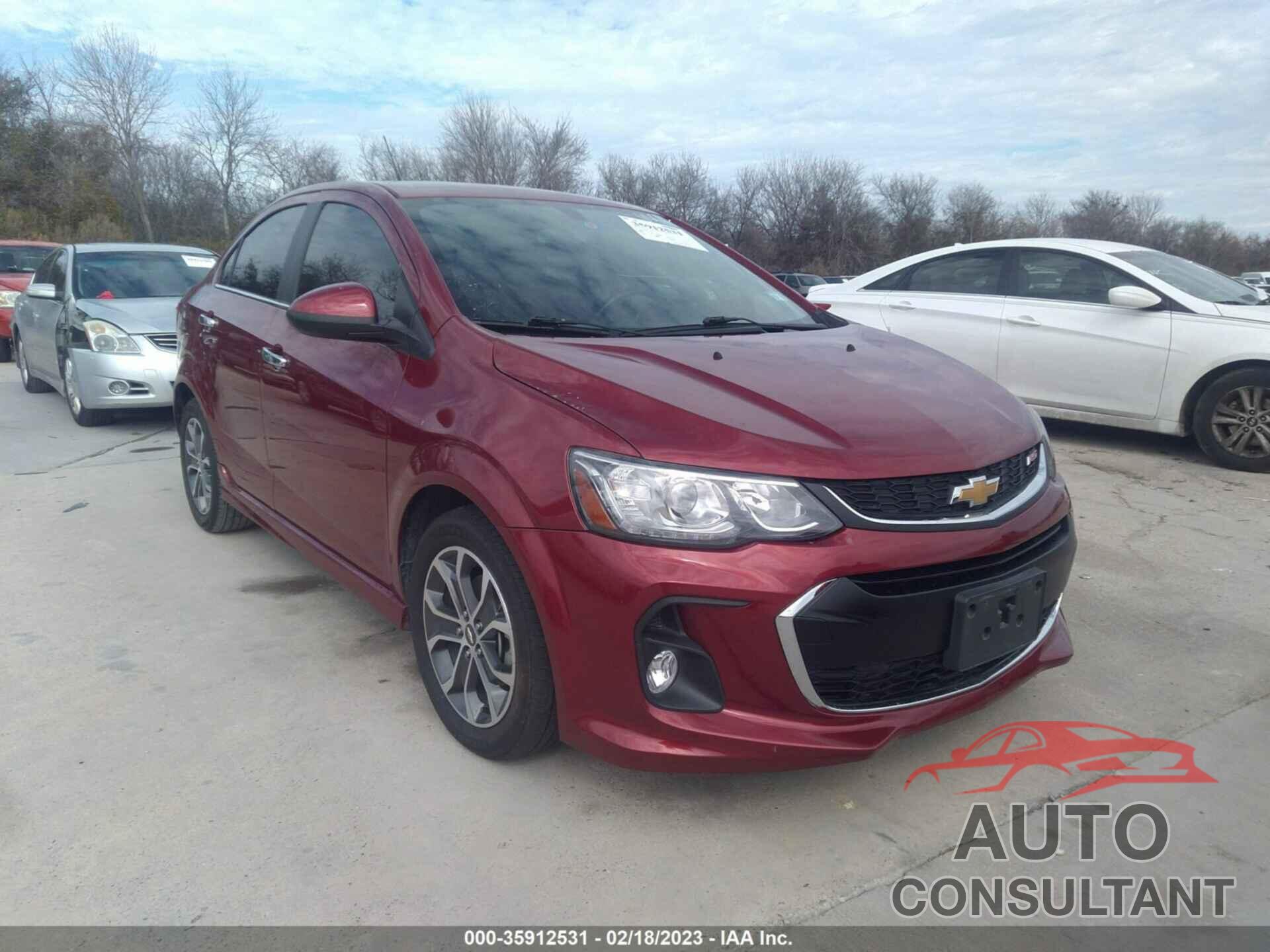 CHEVROLET SONIC 2017 - 1G1JD5SB6H4156688