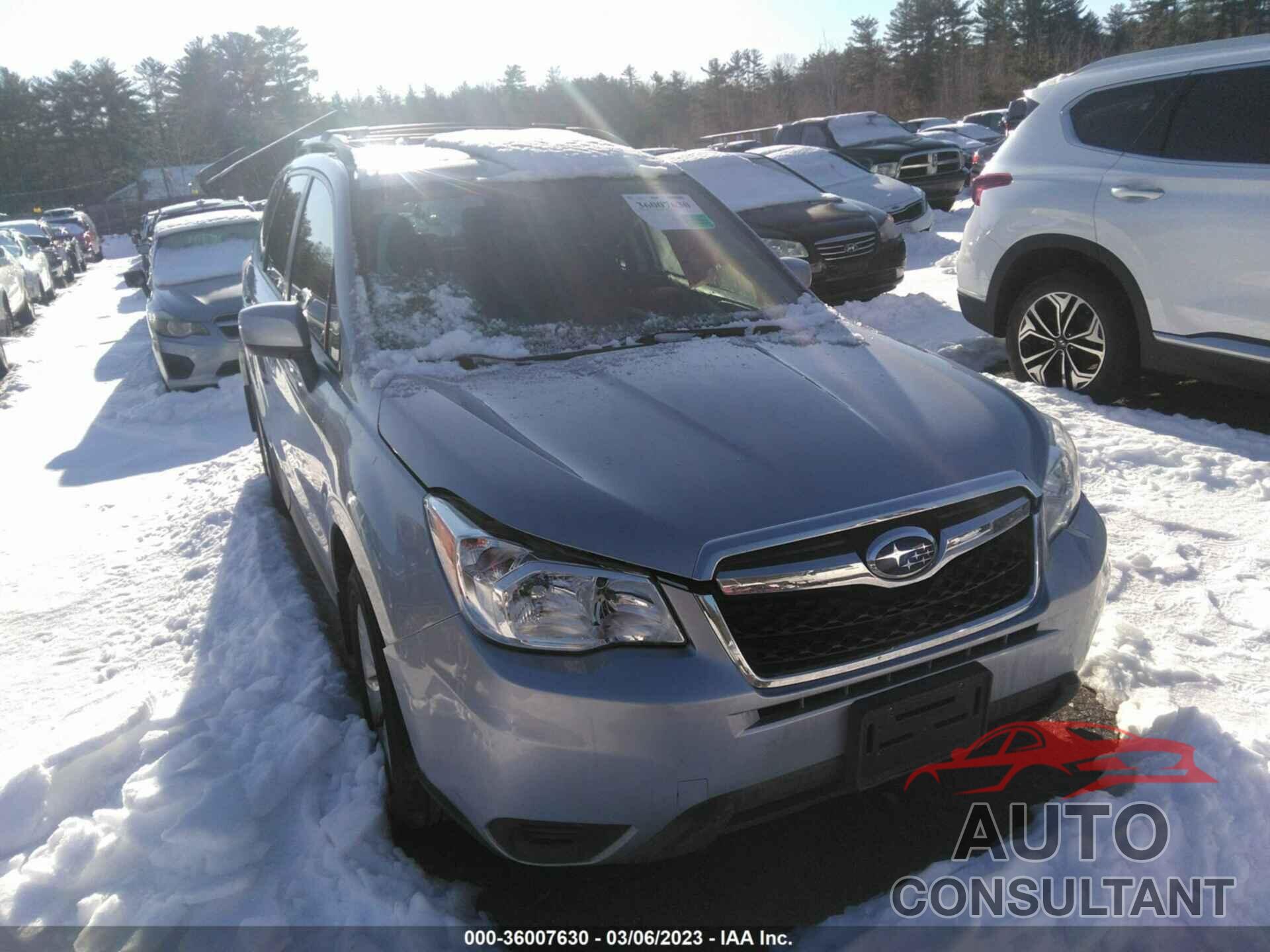 SUBARU FORESTER 2016 - JF2SJADC7GH525943