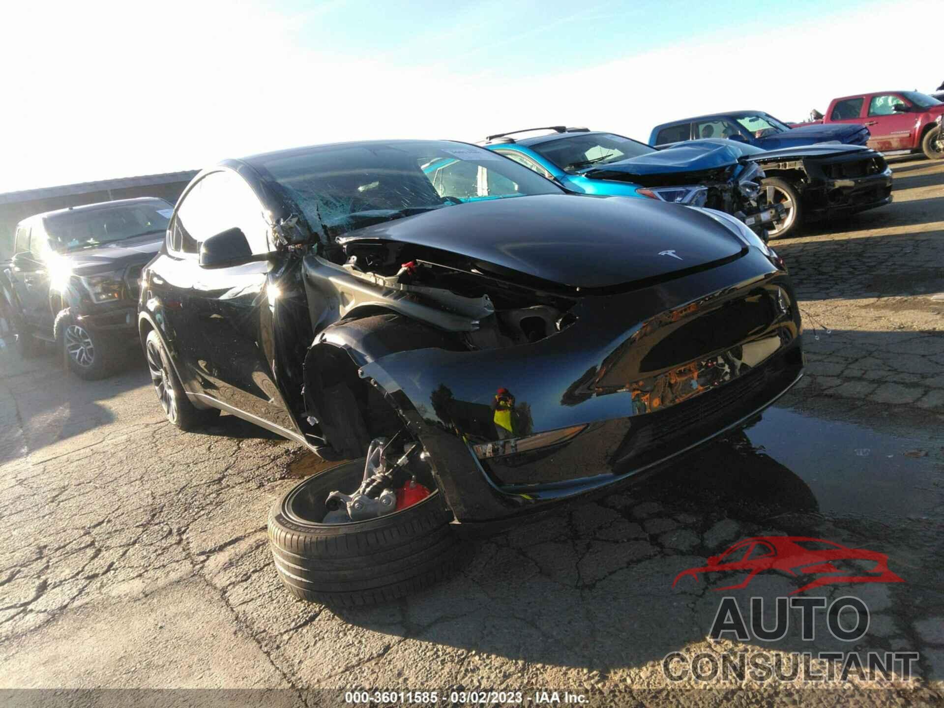 TESLA MODEL Y 2022 - 7SAYGDEF4NF575698