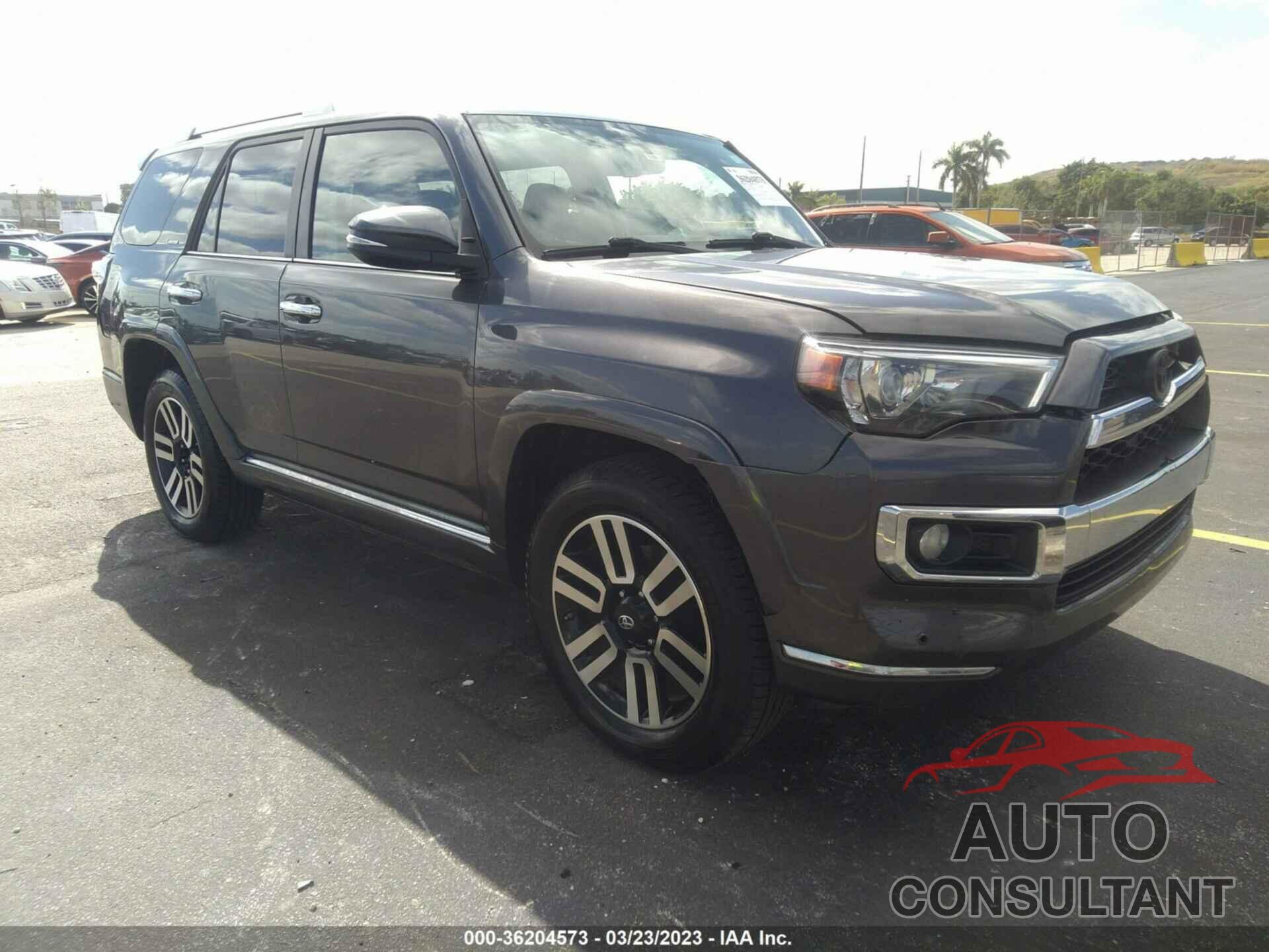 TOYOTA 4RUNNER 2017 - JTEBU5JR3H5406999