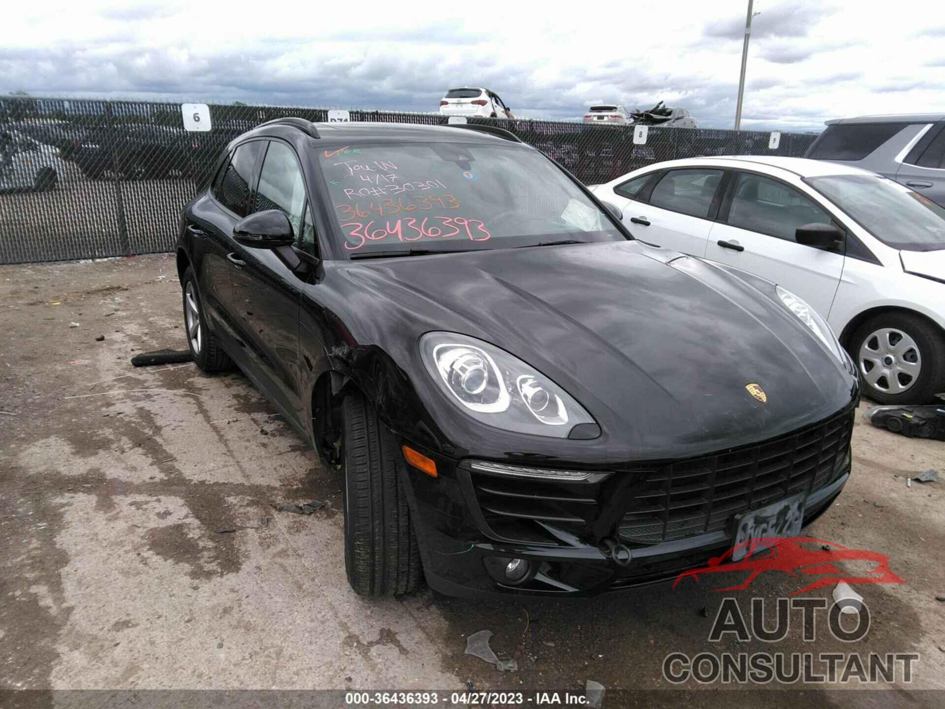 PORSCHE MACAN 2017 - WP1AA2A52HLB82333