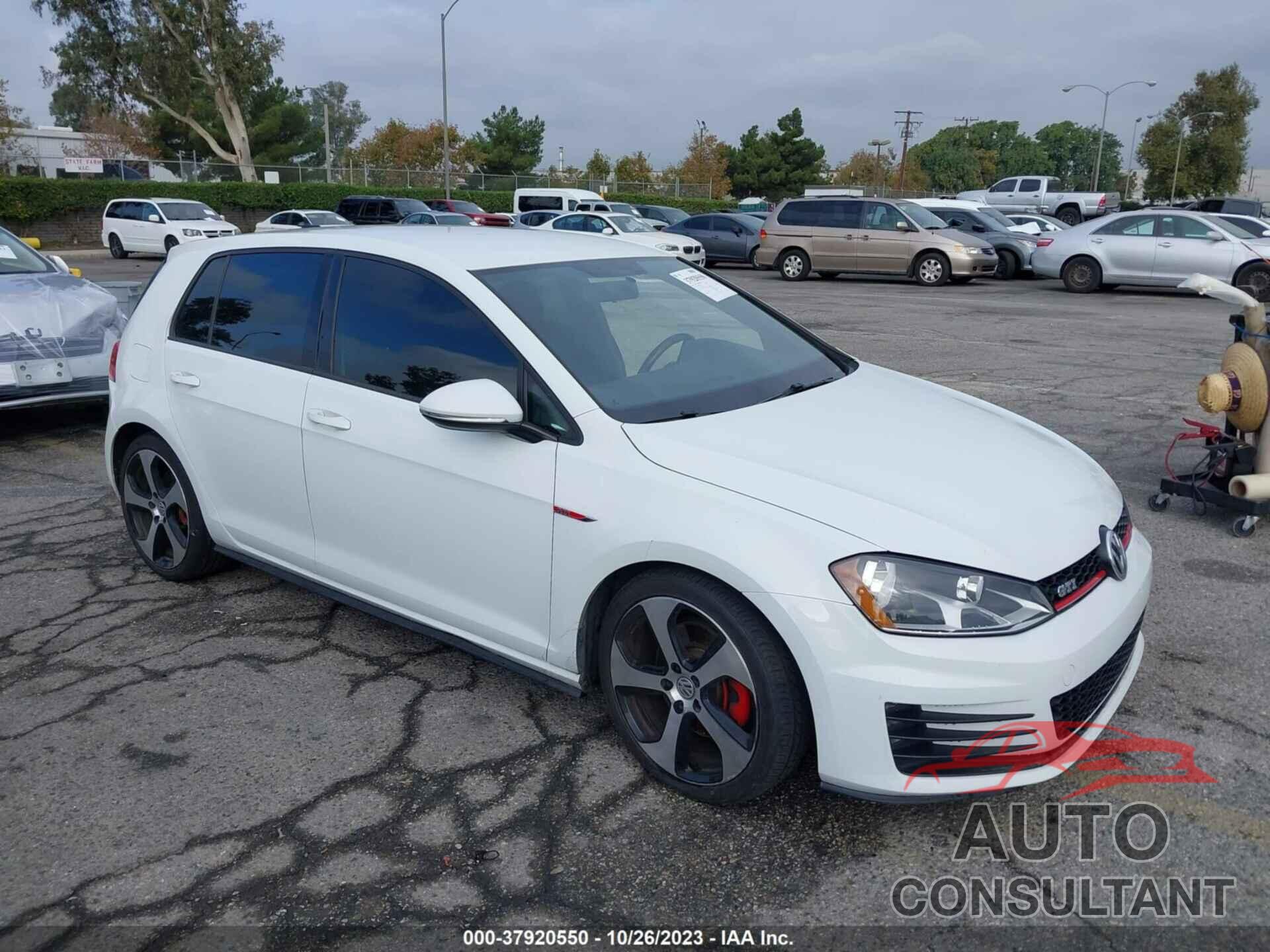 VOLKSWAGEN GOLF GTI 2017 - 3VW5T7AU9HM059335