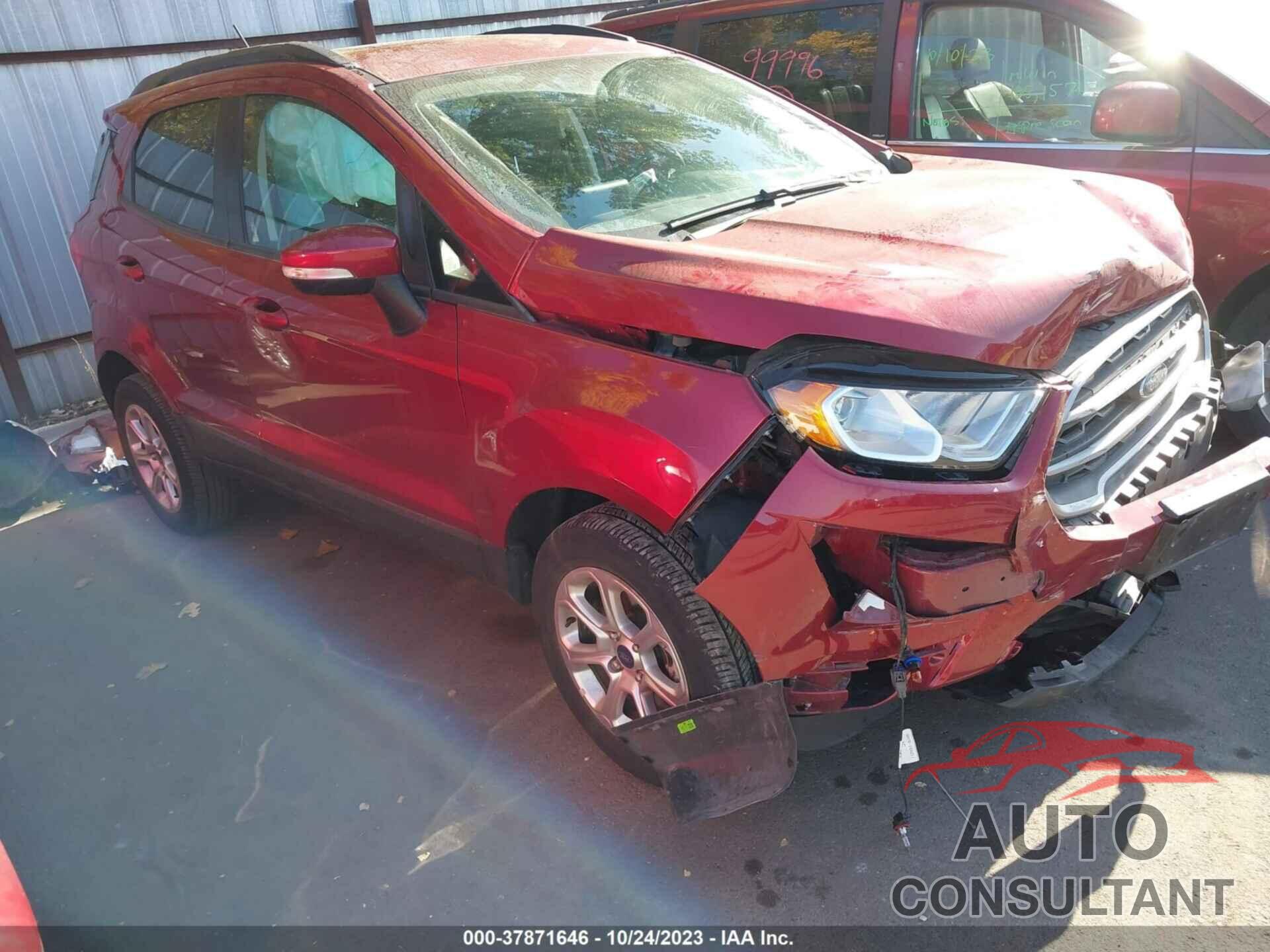 FORD ECOSPORT 2020 - MAJ6S3GL7LC335772