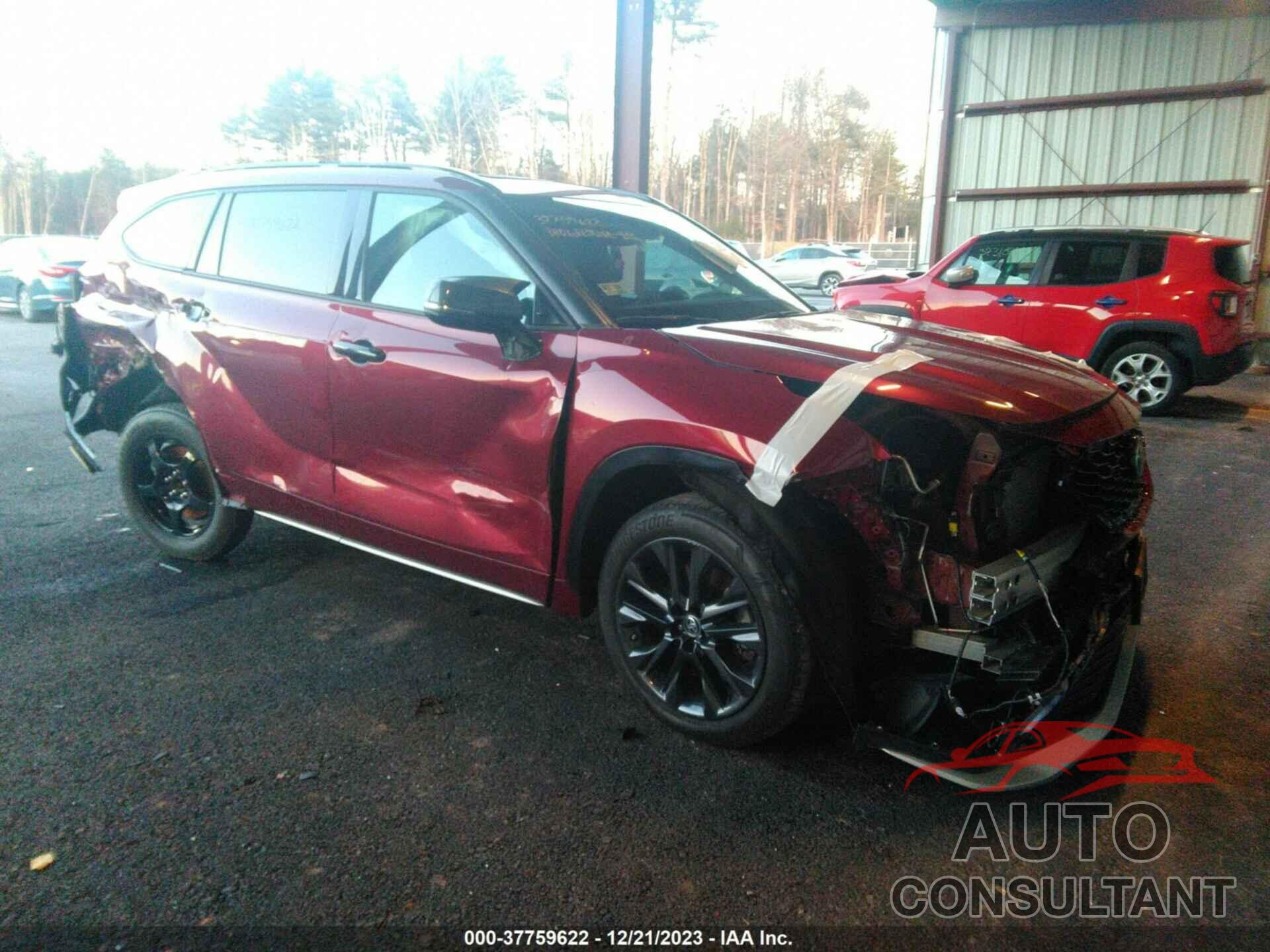 TOYOTA HIGHLANDER 2022 - 5TDJZRBH0NS233883