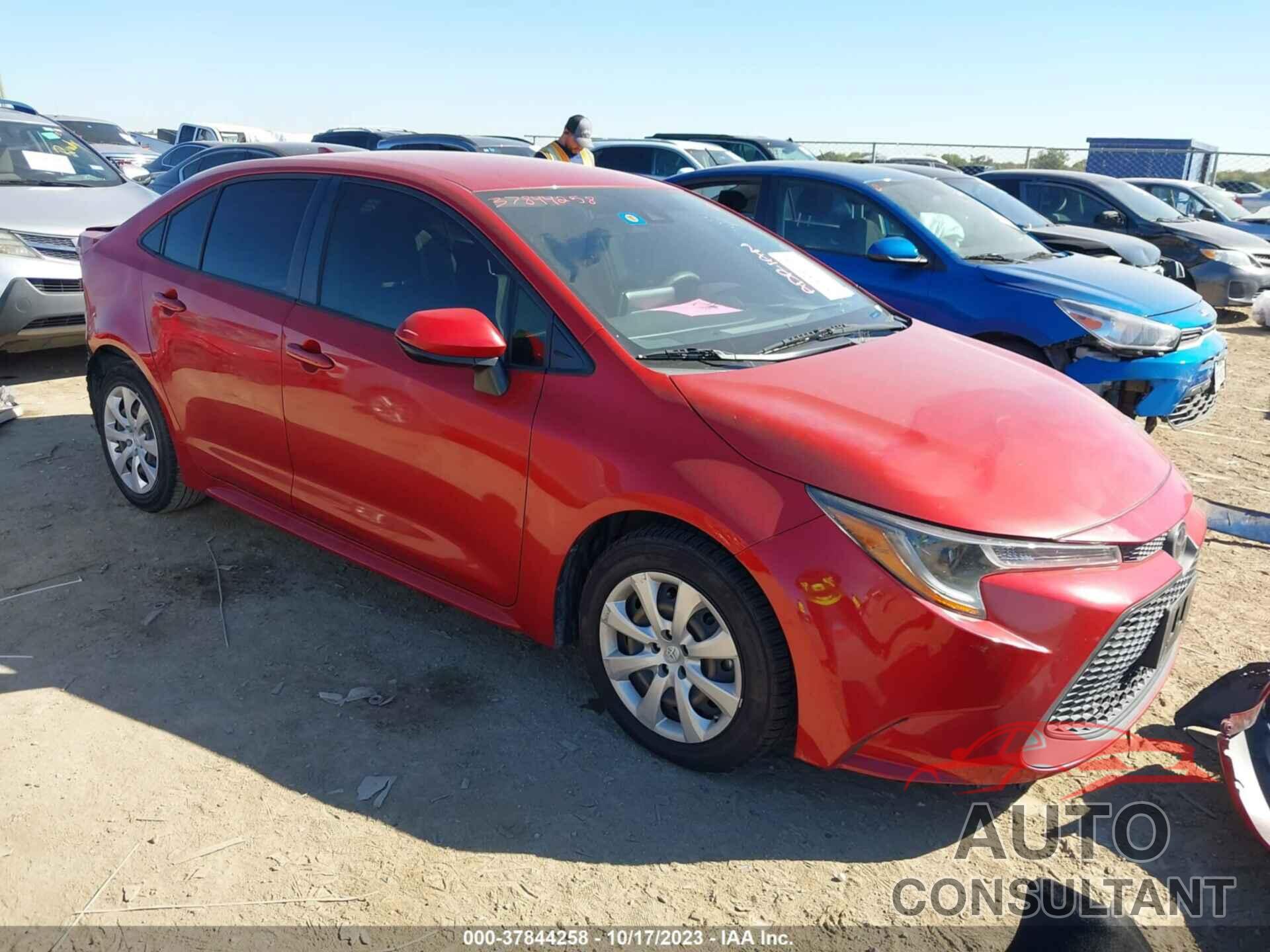 TOYOTA COROLLA 2020 - JTDEPRAE2LJ021706