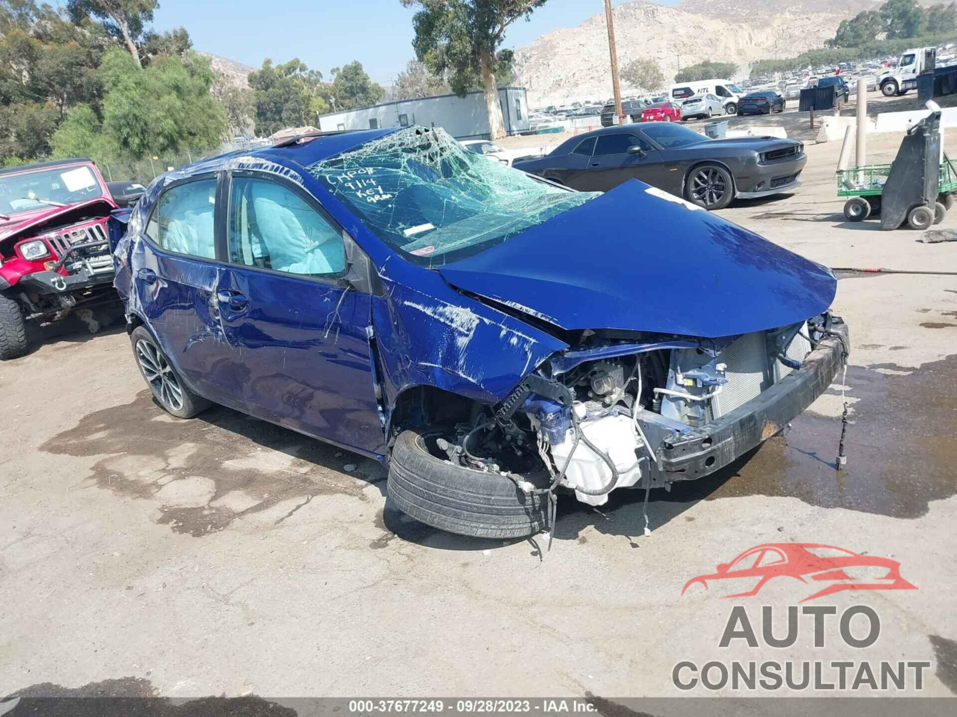 TOYOTA COROLLA 2017 - 5YFBURHE3HP698140