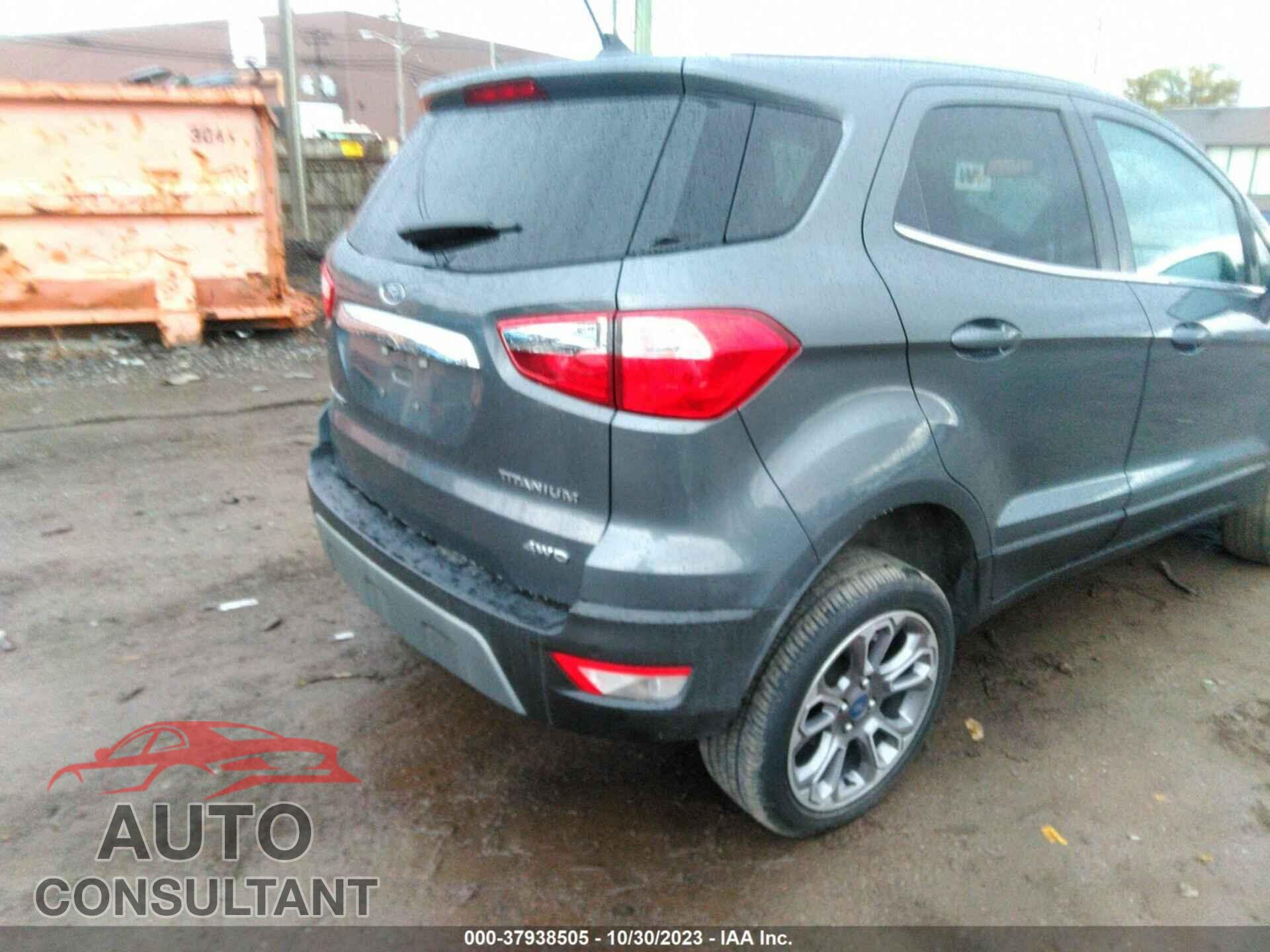 FORD ECOSPORT 2020 - MAJ6S3KL1LC333653