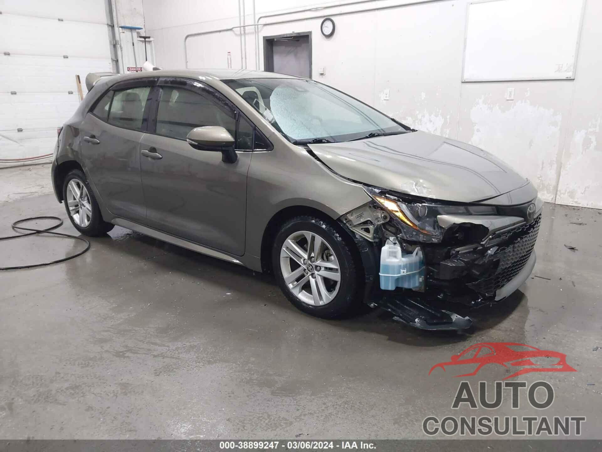 TOYOTA COROLLA 2019 - JTNK4RBE1K3050154