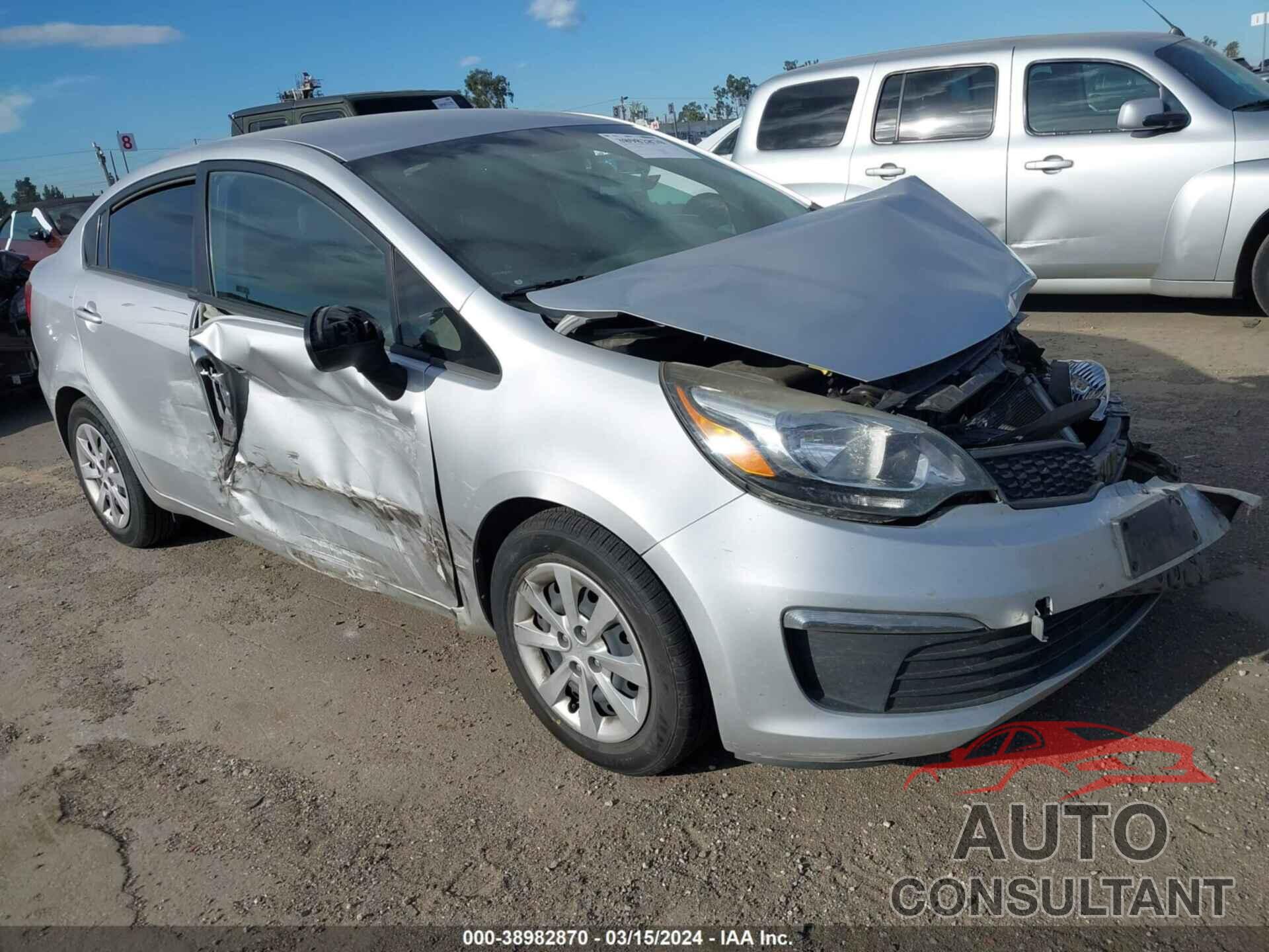 KIA RIO 2016 - KNADM4A39G6648155