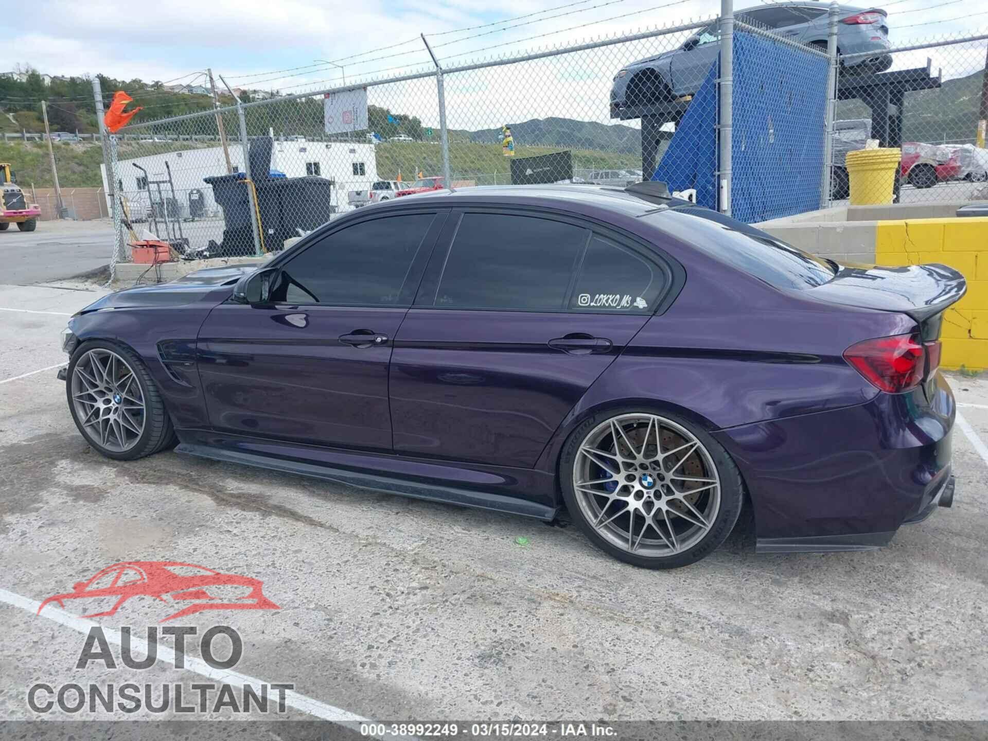 BMW M3 2018 - WBS8M9C58J5J79761