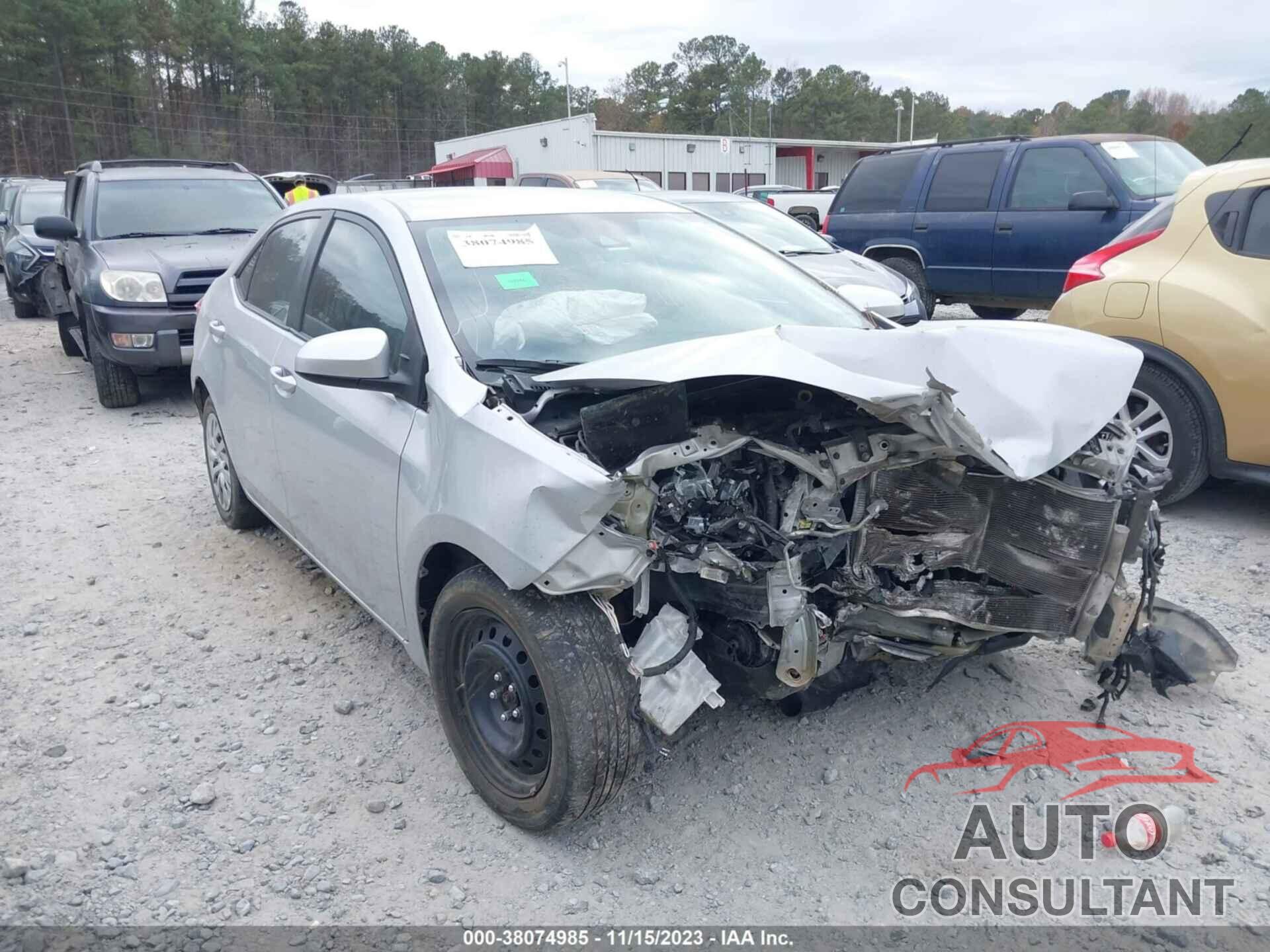 TOYOTA COROLLA 2019 - 2T1BURHE4KC219215