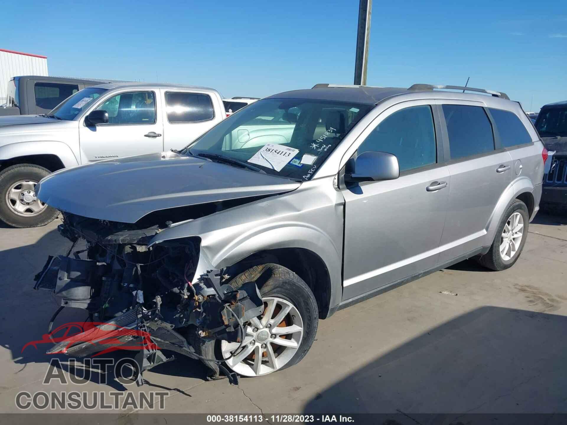 DODGE JOURNEY 2017 - 3C4PDCBB5HT612308