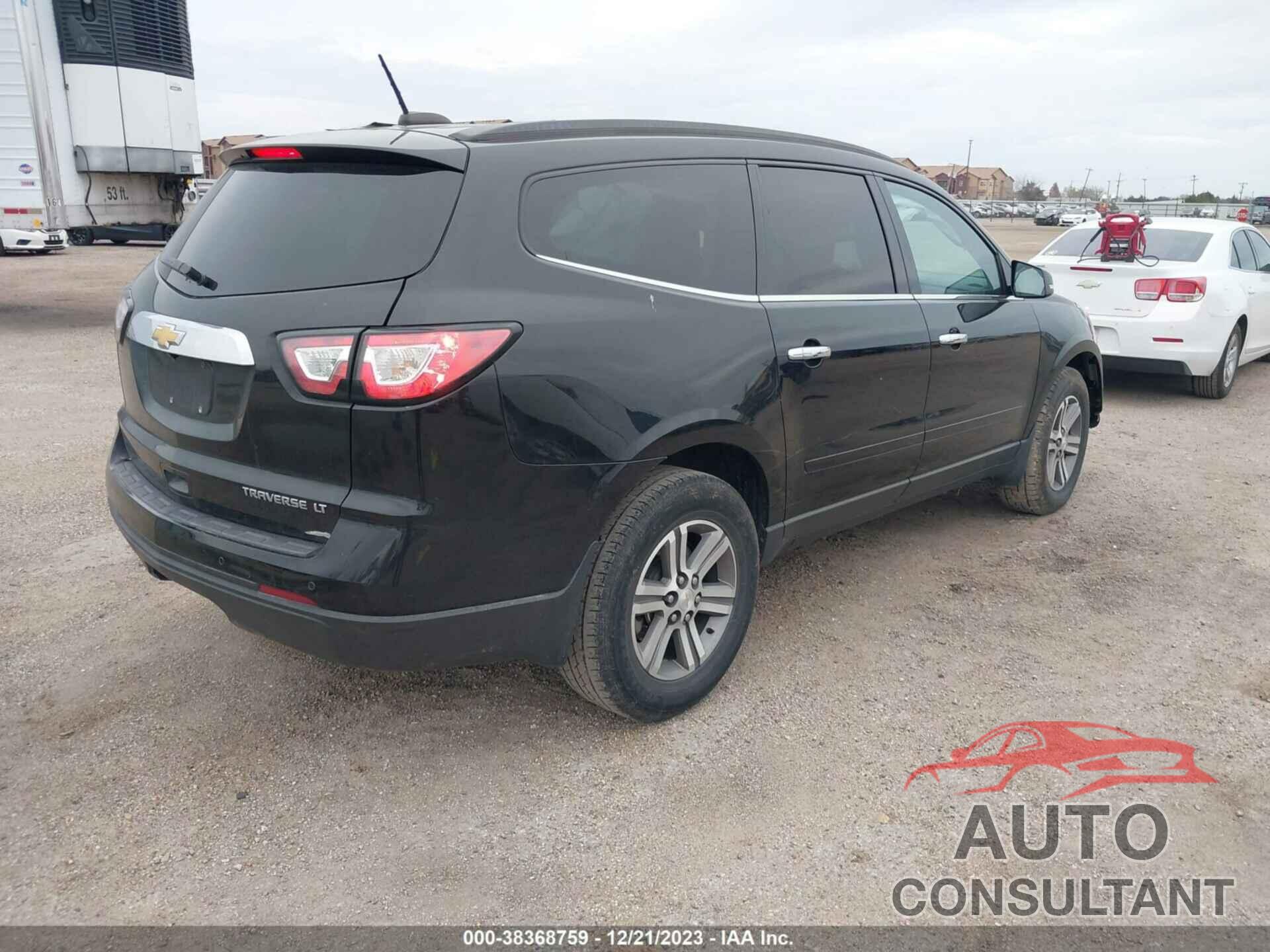 CHEVROLET TRAVERSE 2016 - 1GNKRHKD8GJ142086