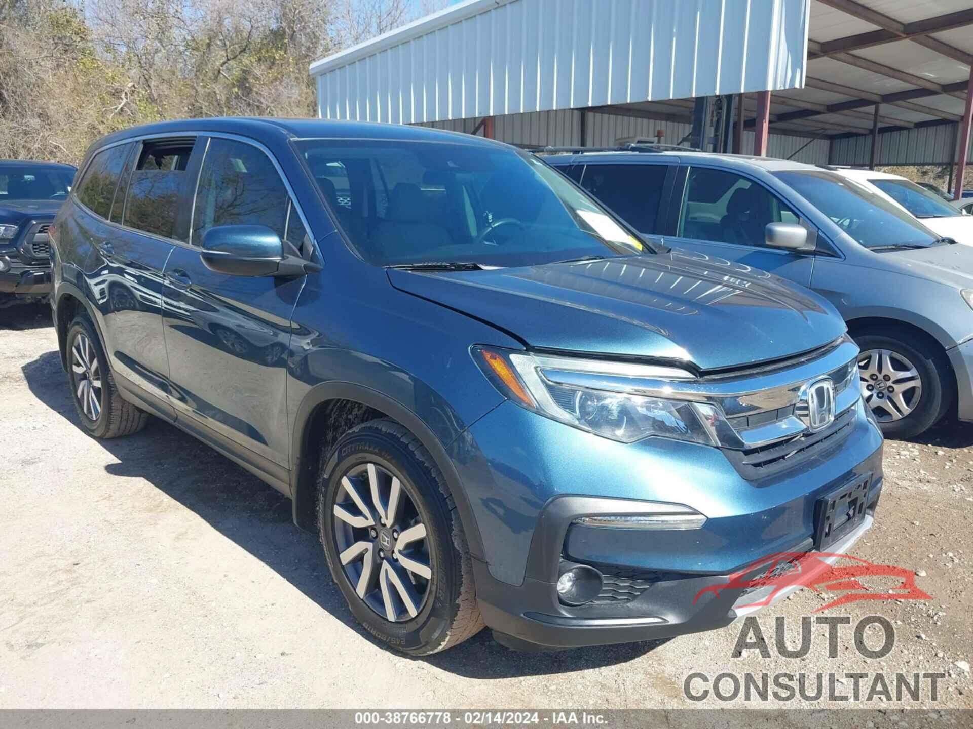 HONDA PILOT 2019 - 5FNYF5H30KB034019