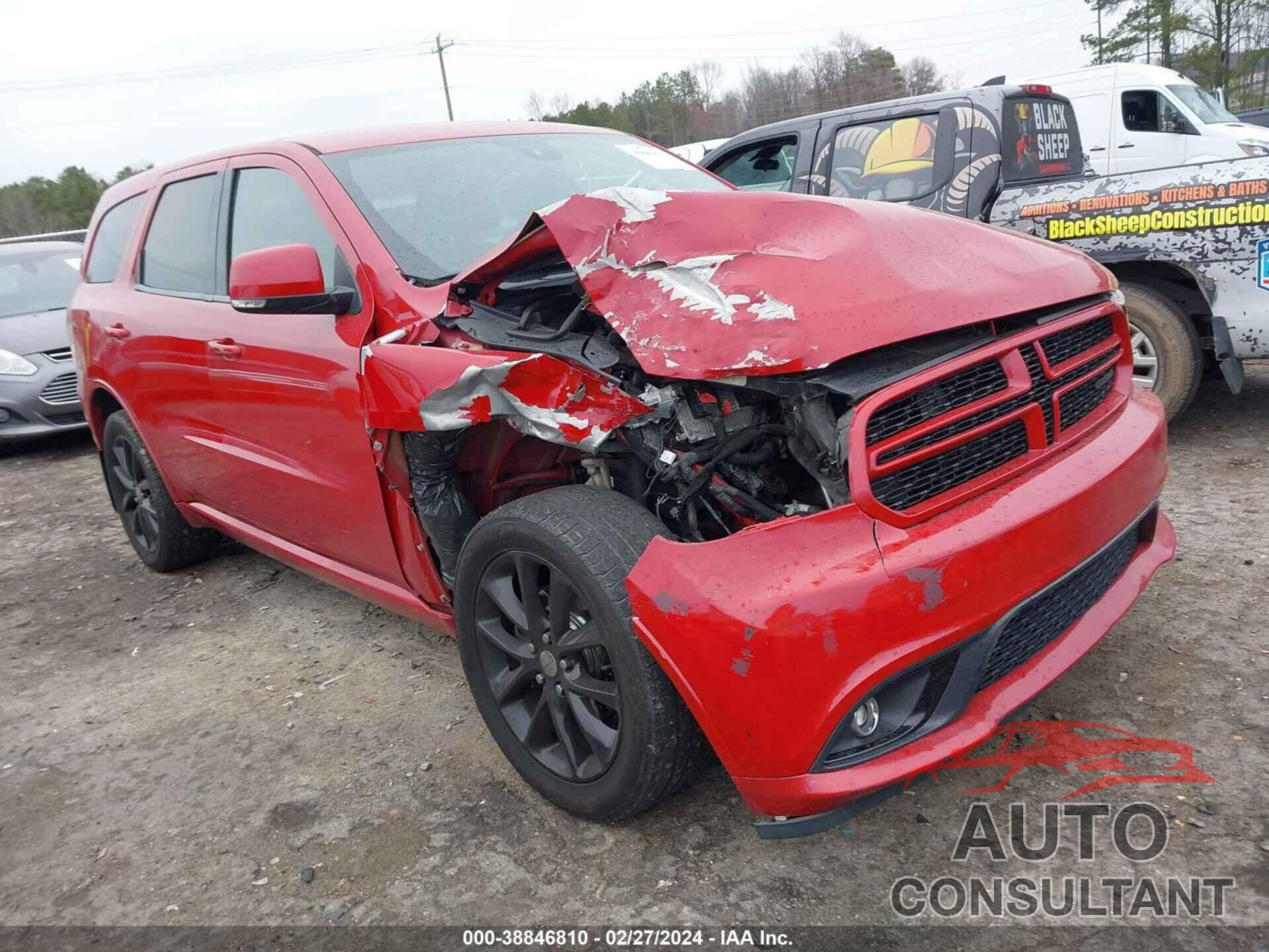 DODGE DURANGO 2016 - 1C4RDHDG1GC353101