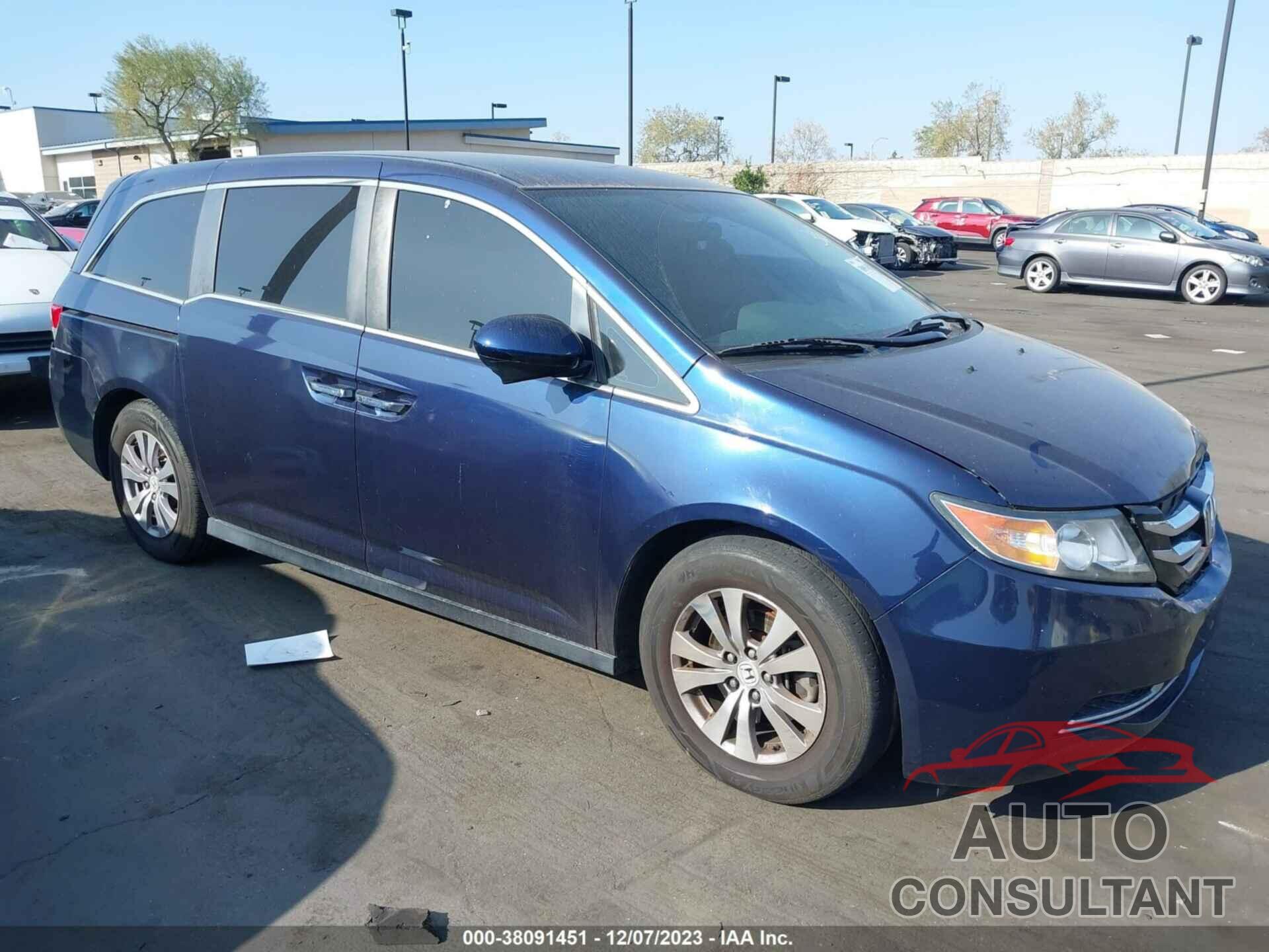 HONDA ODYSSEY 2016 - 5FNRL5H31GB013894