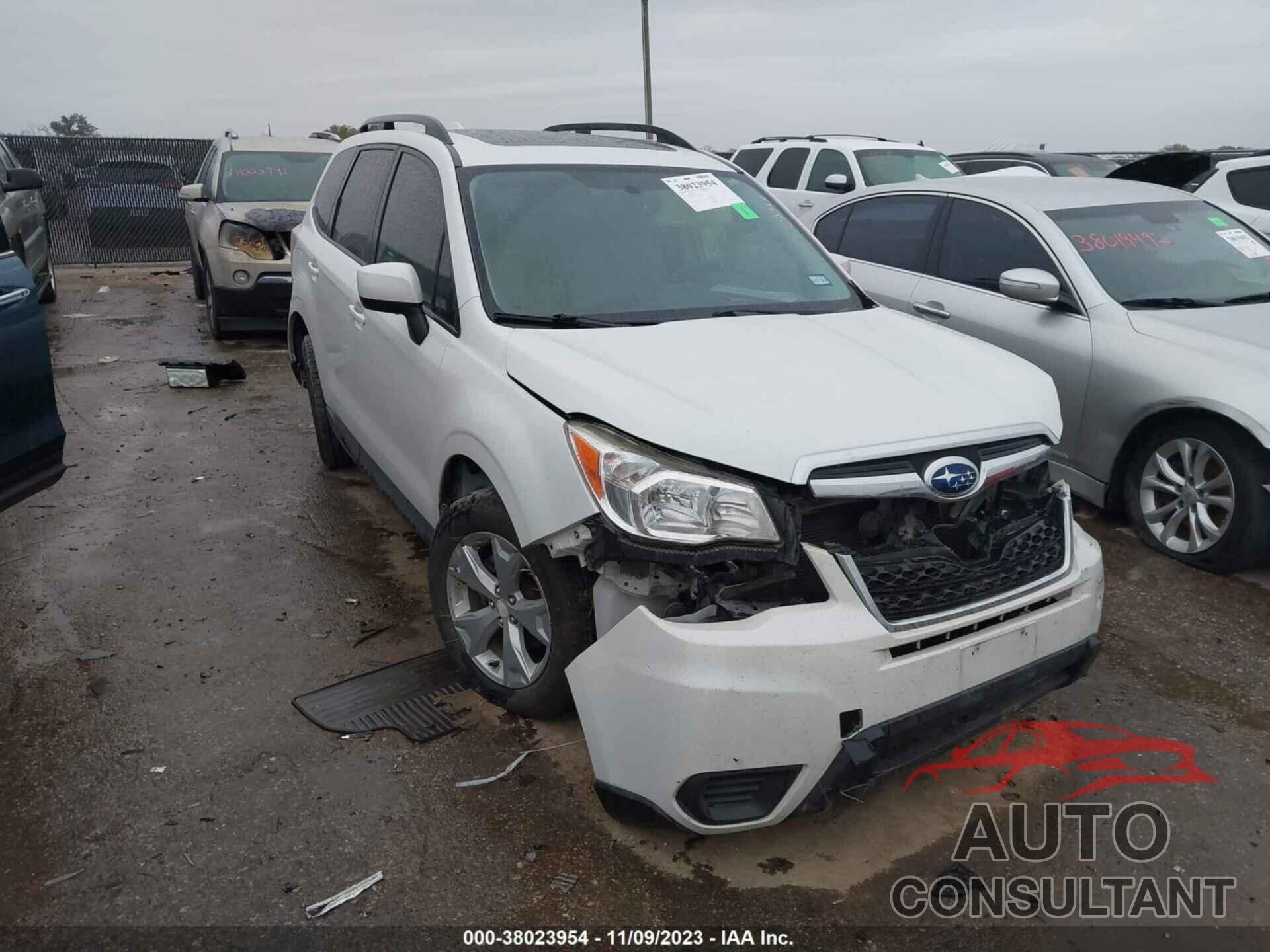 SUBARU FORESTER 2016 - JF2SJADC0GH487925
