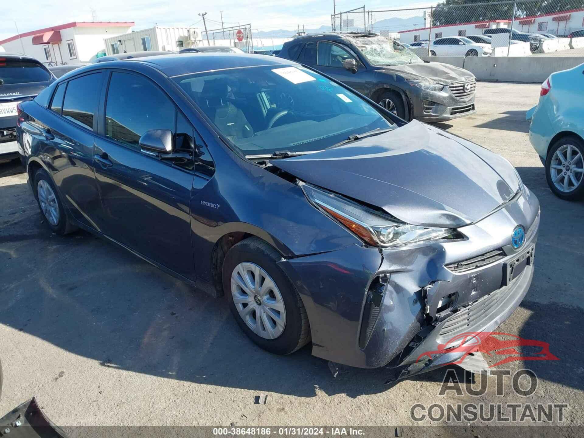 TOYOTA PRIUS 2019 - JTDKARFU0K3077084