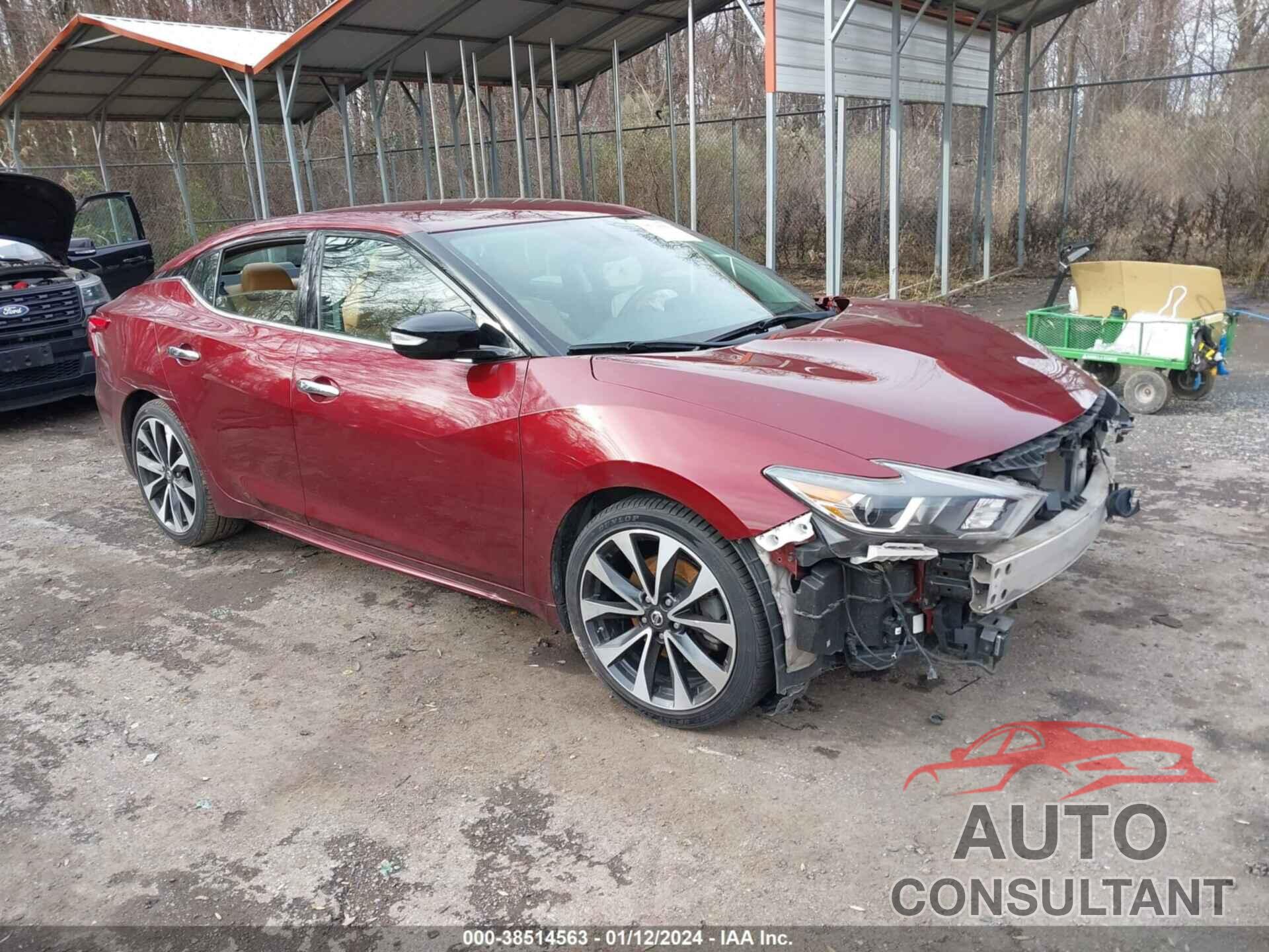 NISSAN MAXIMA 2017 - 1N4AA6AP1HC372768