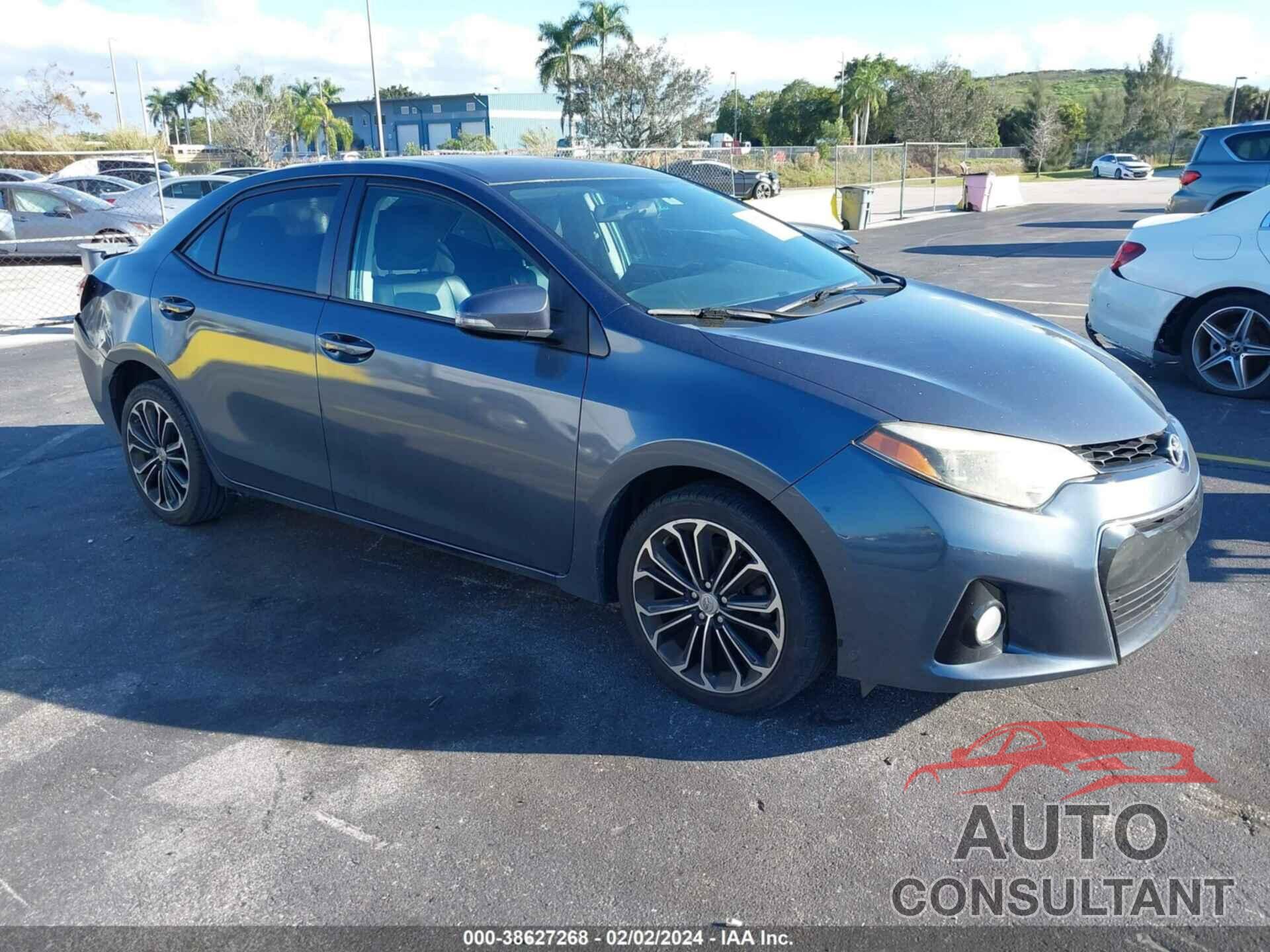 TOYOTA COROLLA 2015 - 2T1BURHE1FC469338