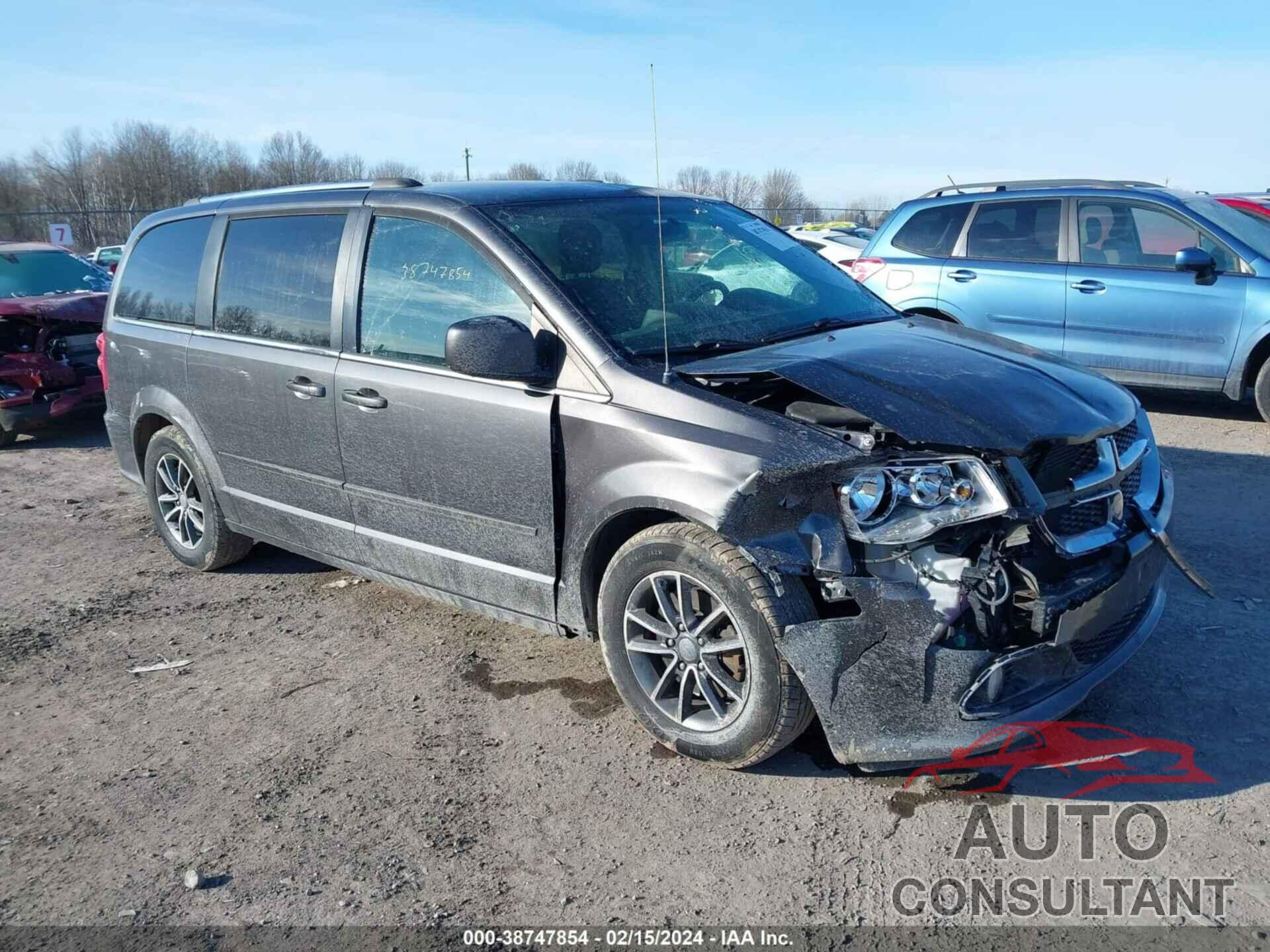 DODGE GRAND CARAVAN 2017 - 2C4RDGCG9HR629528