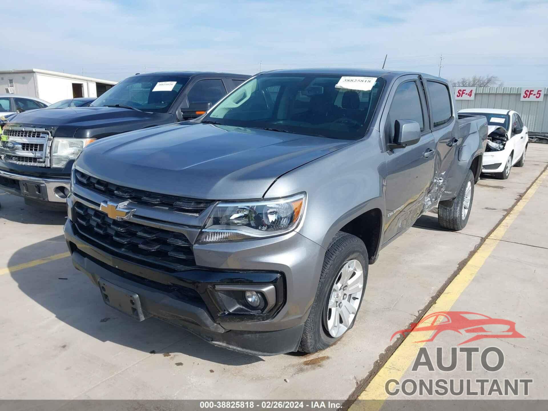 CHEVROLET COLORADO 2021 - 1GCGSCENXM1157386