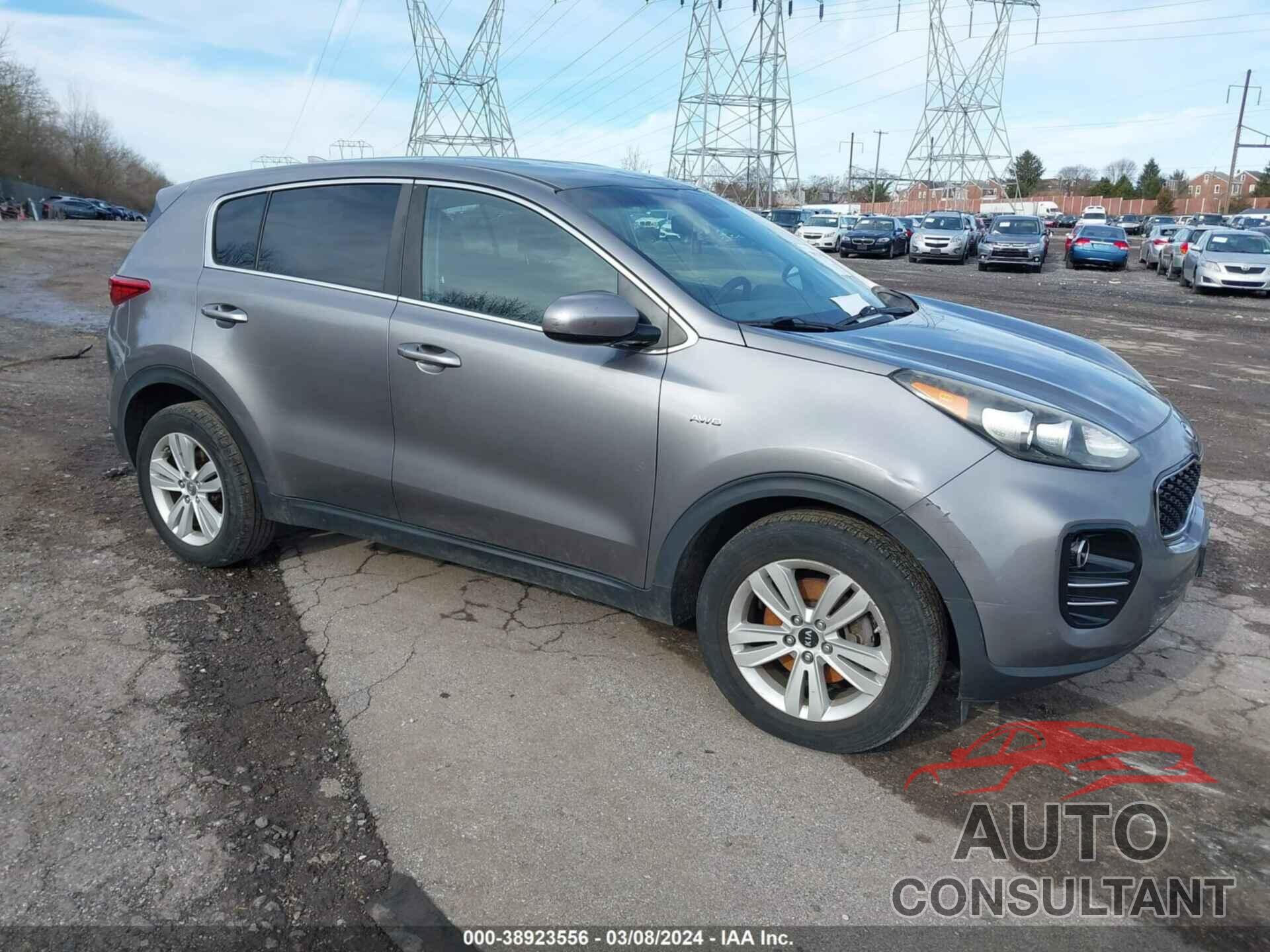 KIA SPORTAGE 2017 - KNDPMCACXH7300368