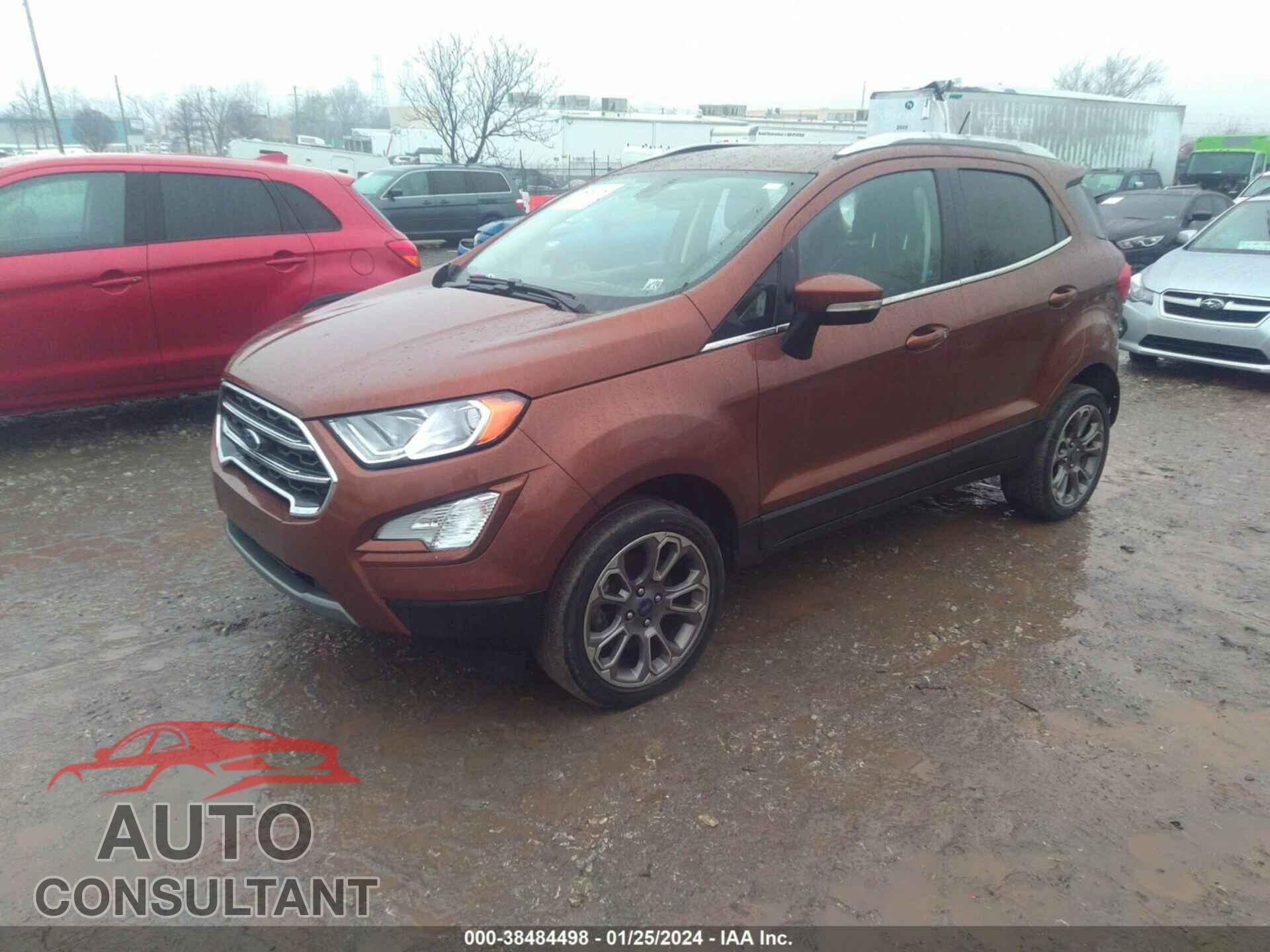 FORD ECOSPORT 2019 - MAJ6S3KLXKC252567