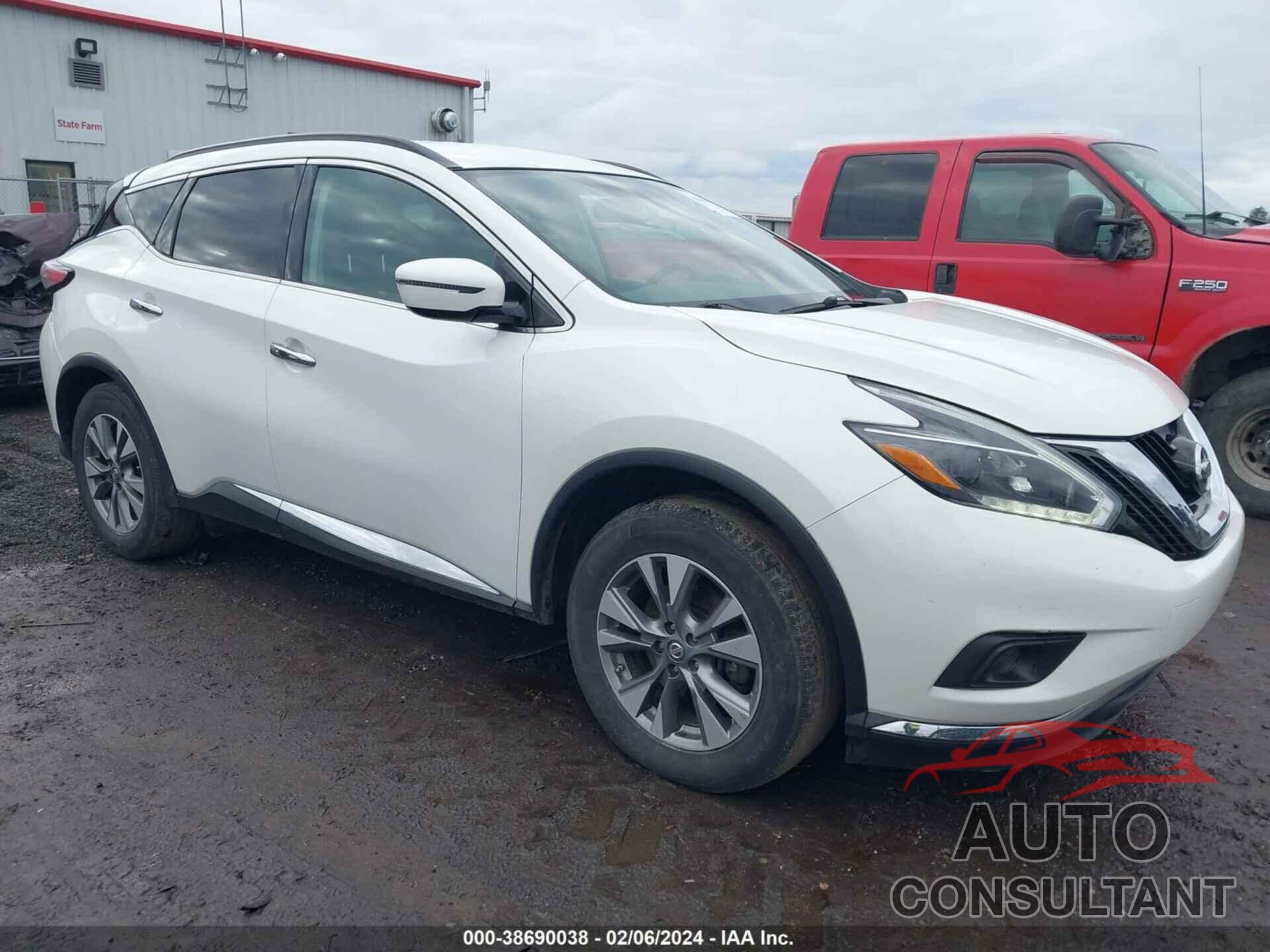 NISSAN MURANO 2018 - 5N1AZ2MH8JN136446