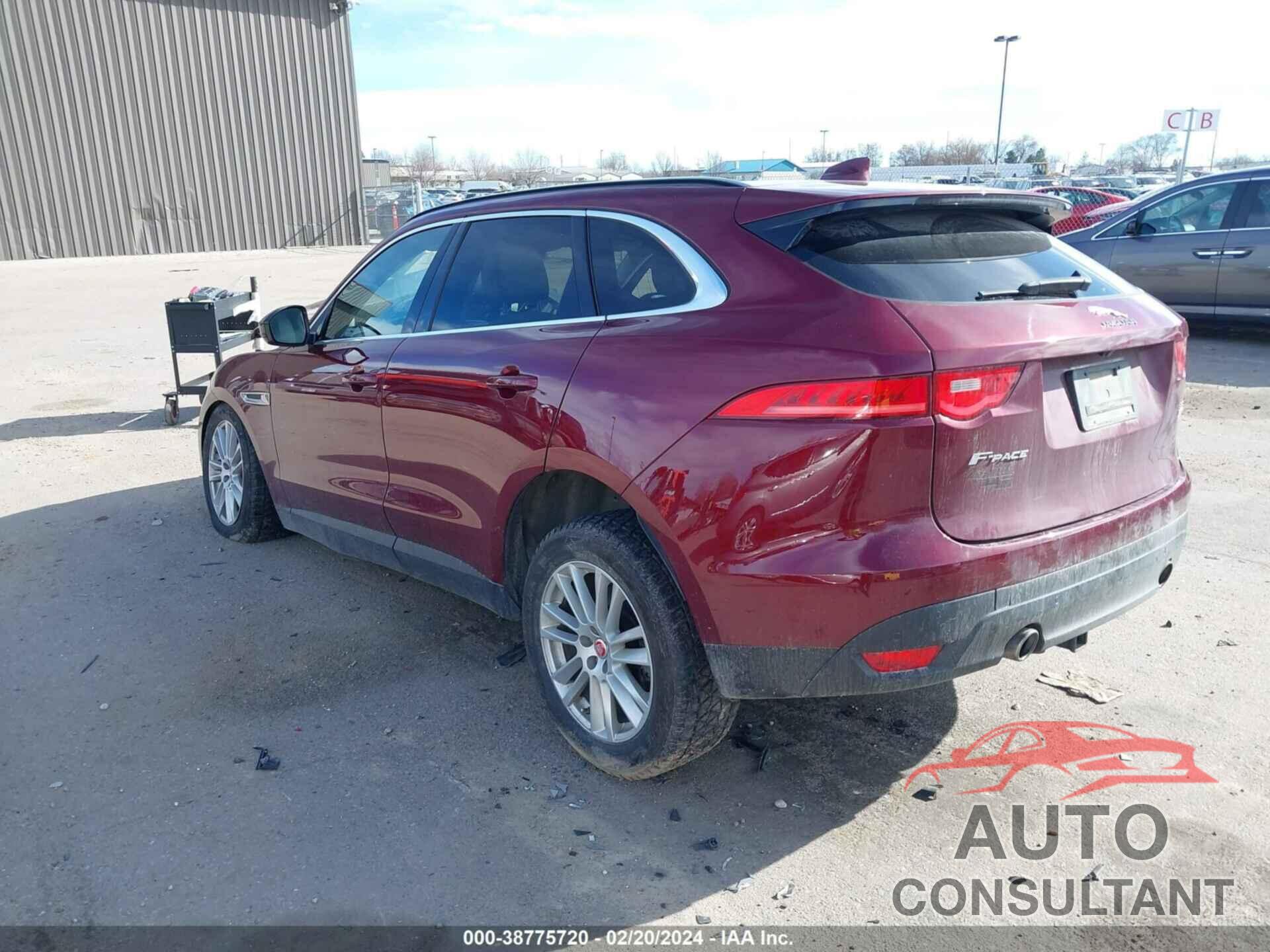 JAGUAR F-PACE 2017 - SADCK2BV2HA892774