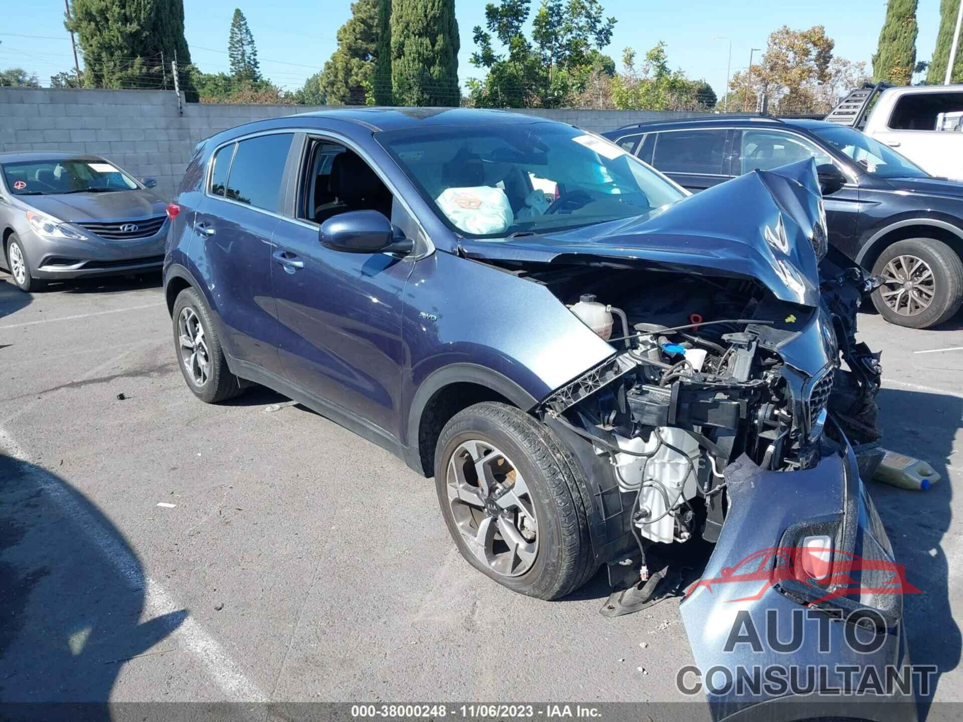 KIA SPORTAGE 2022 - KNDPMCAC4N7952012