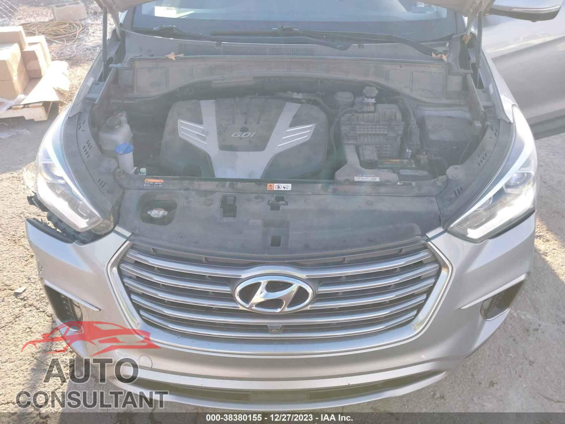 HYUNDAI SANTA FE 2017 - KM8SR4HF4HU169727