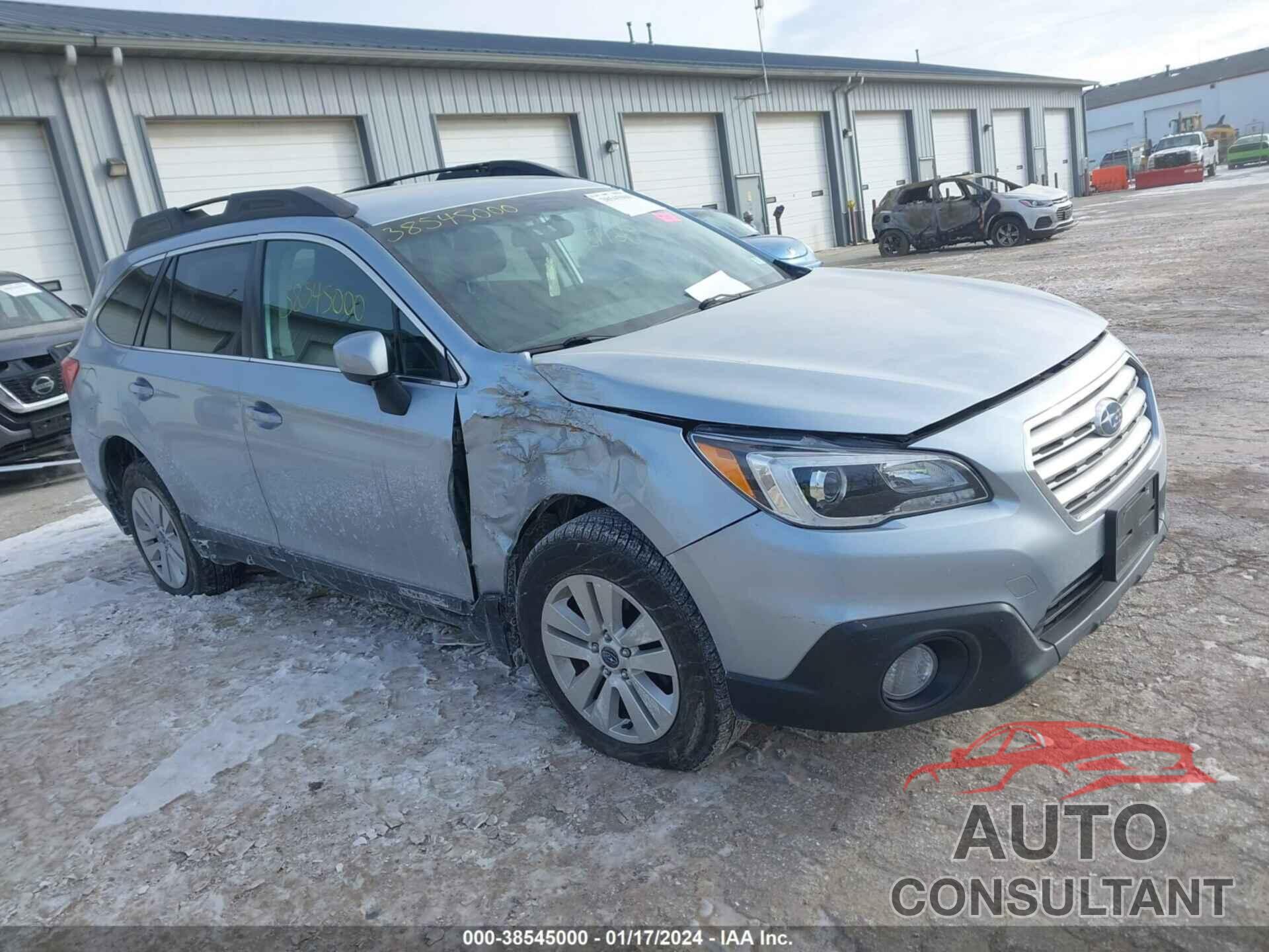 SUBARU OUTBACK 2017 - 4S4BSACC3H3319719