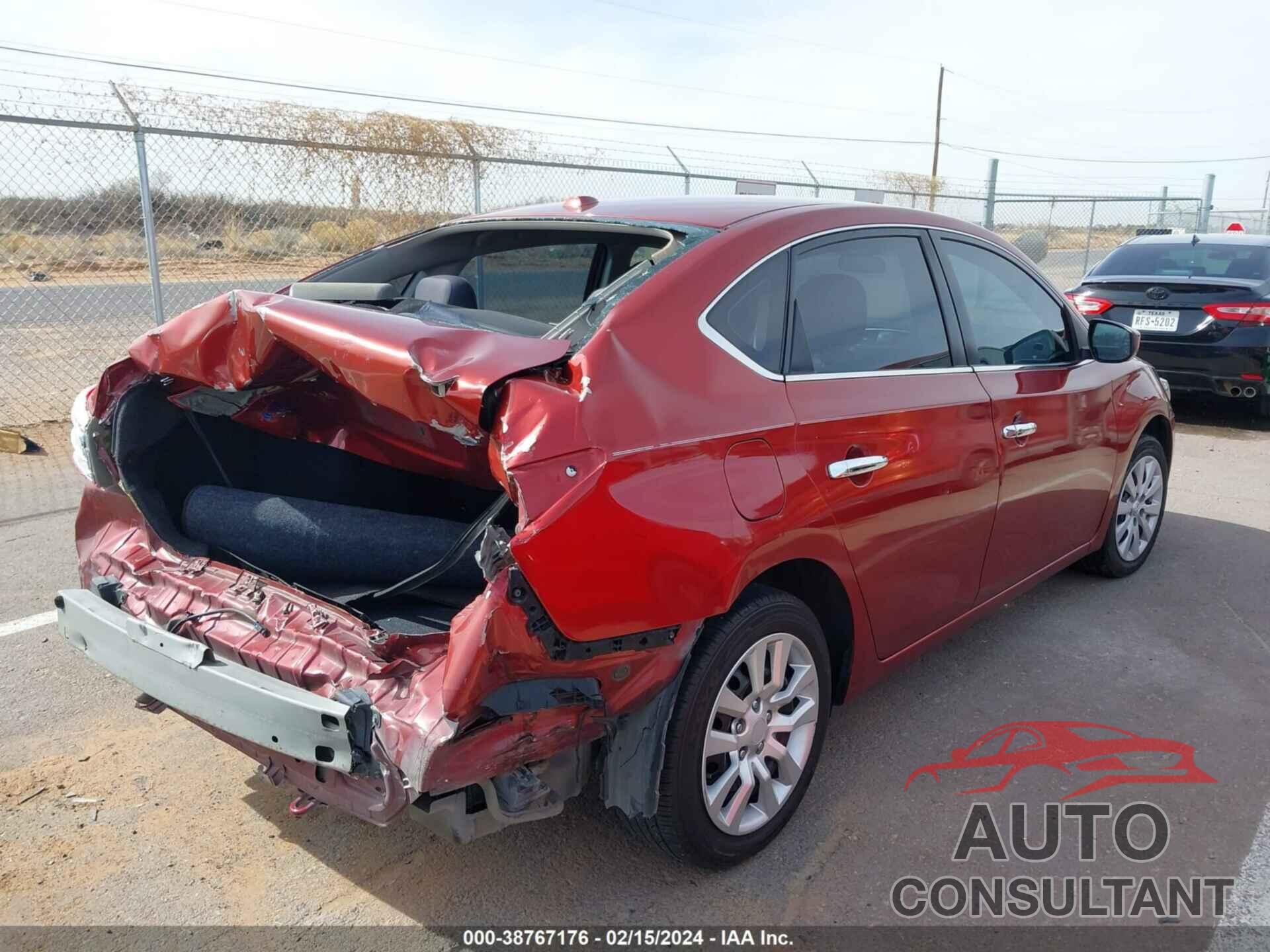 NISSAN SENTRA 2017 - 3N1AB7AP9HY266317