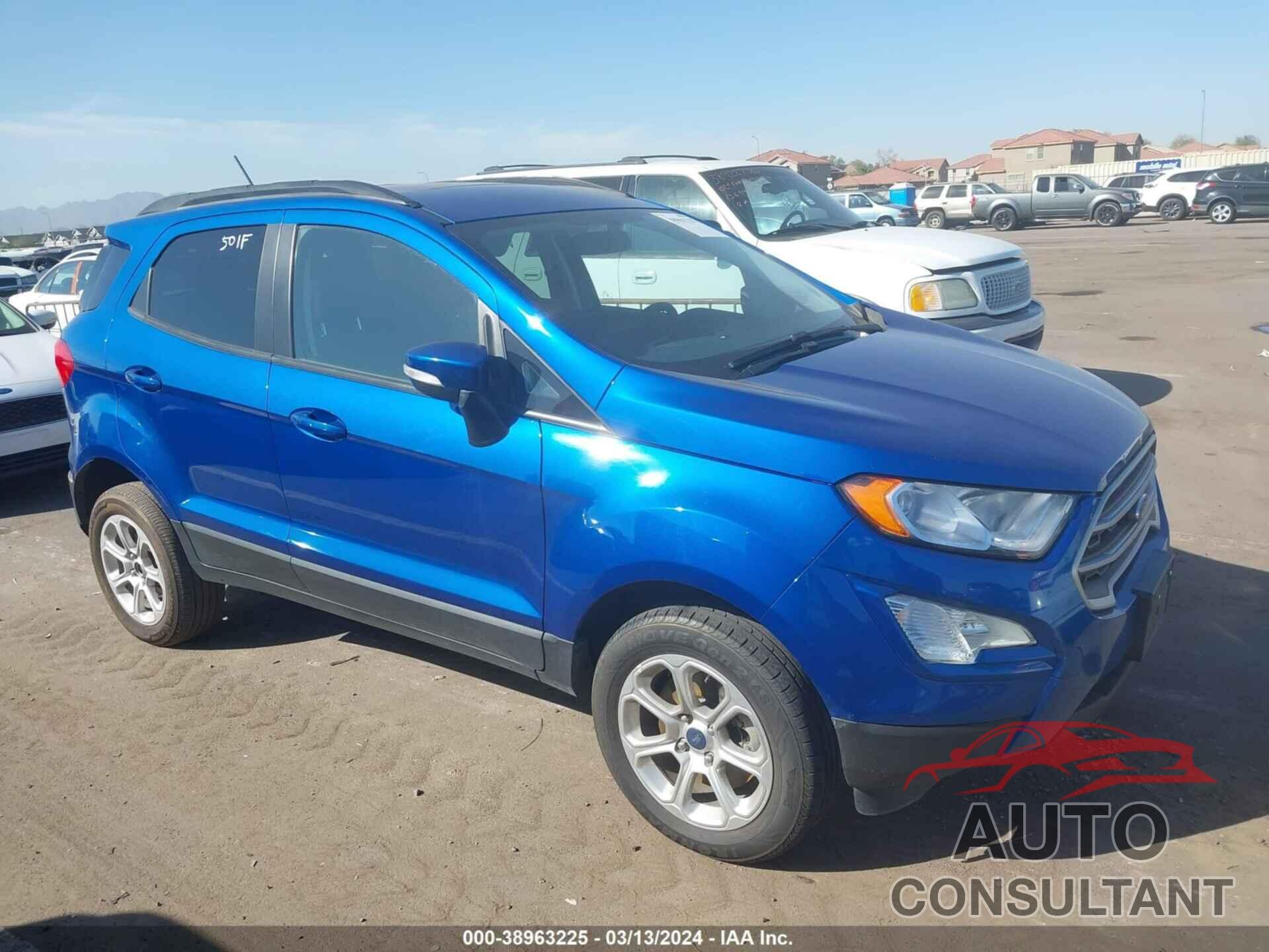 FORD ECOSPORT 2021 - MAJ6S3GLXMC426410