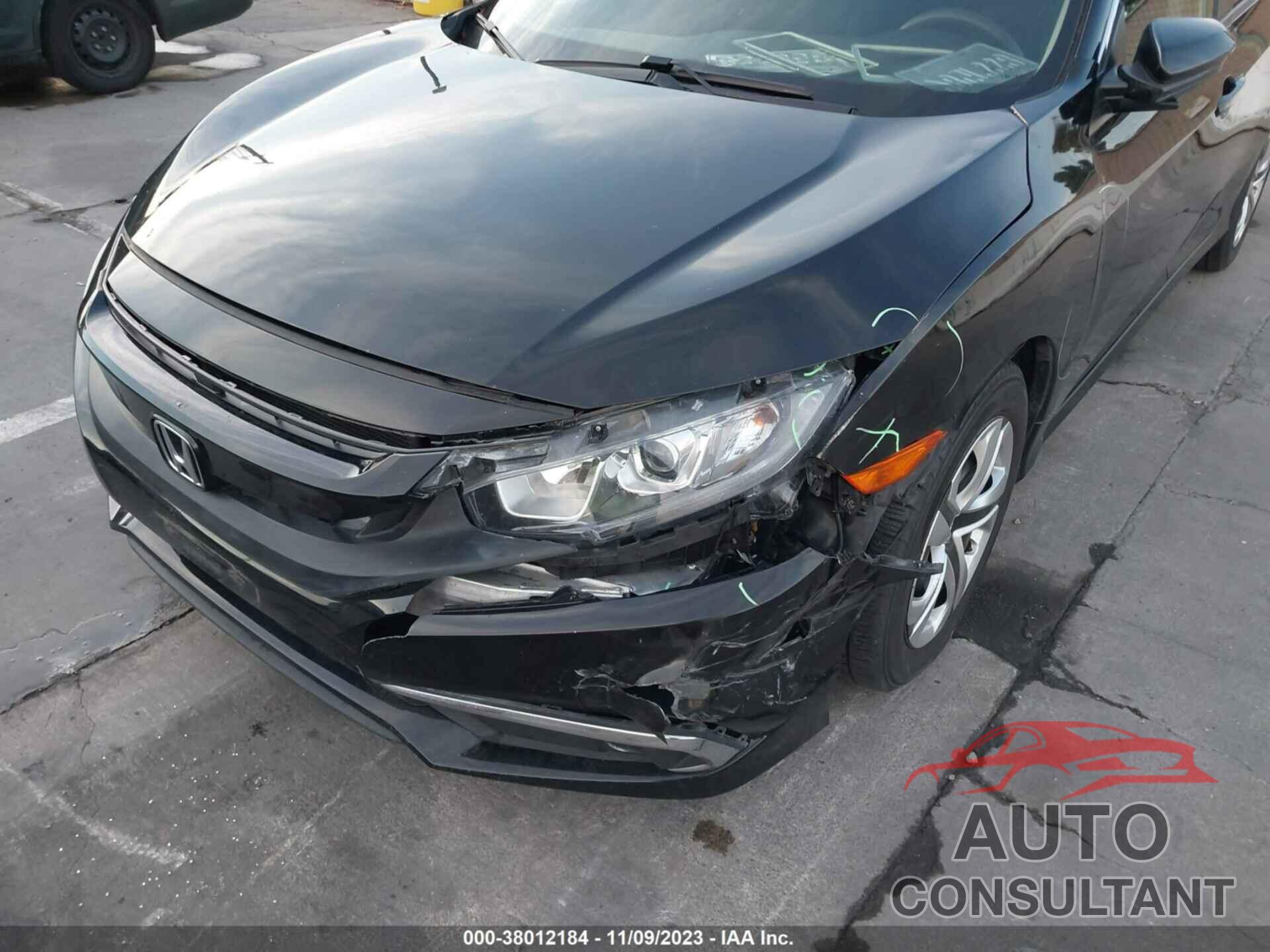 HONDA CIVIC SEDAN 2019 - 2HGFC2F67KH532046