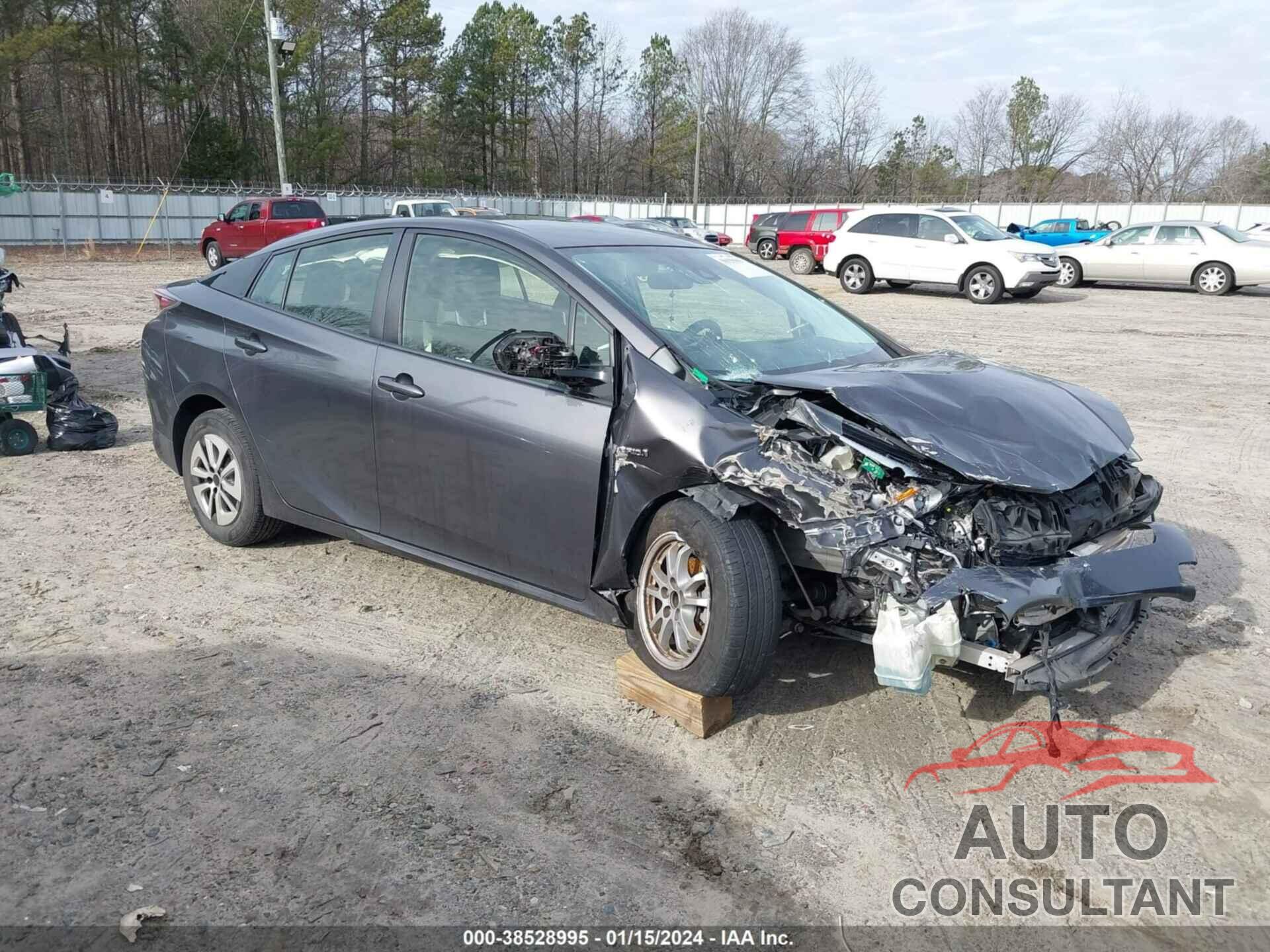 TOYOTA PRIUS 2018 - JTDKBRFUXJ3596350