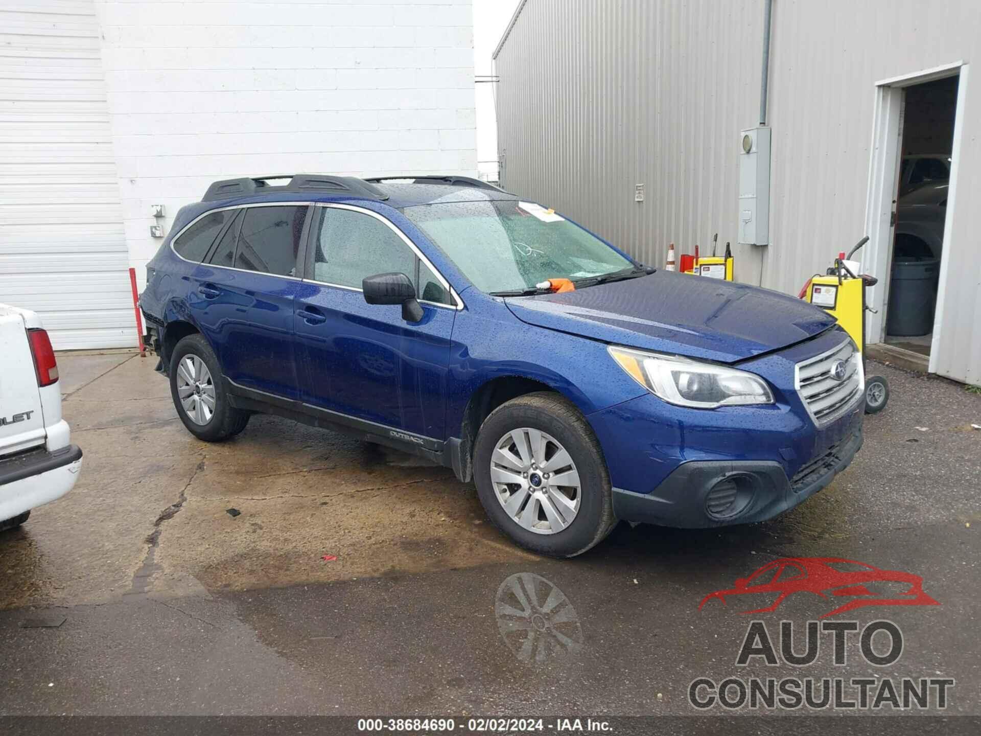 SUBARU OUTBACK 2017 - 4S4BSAAC7H3296979