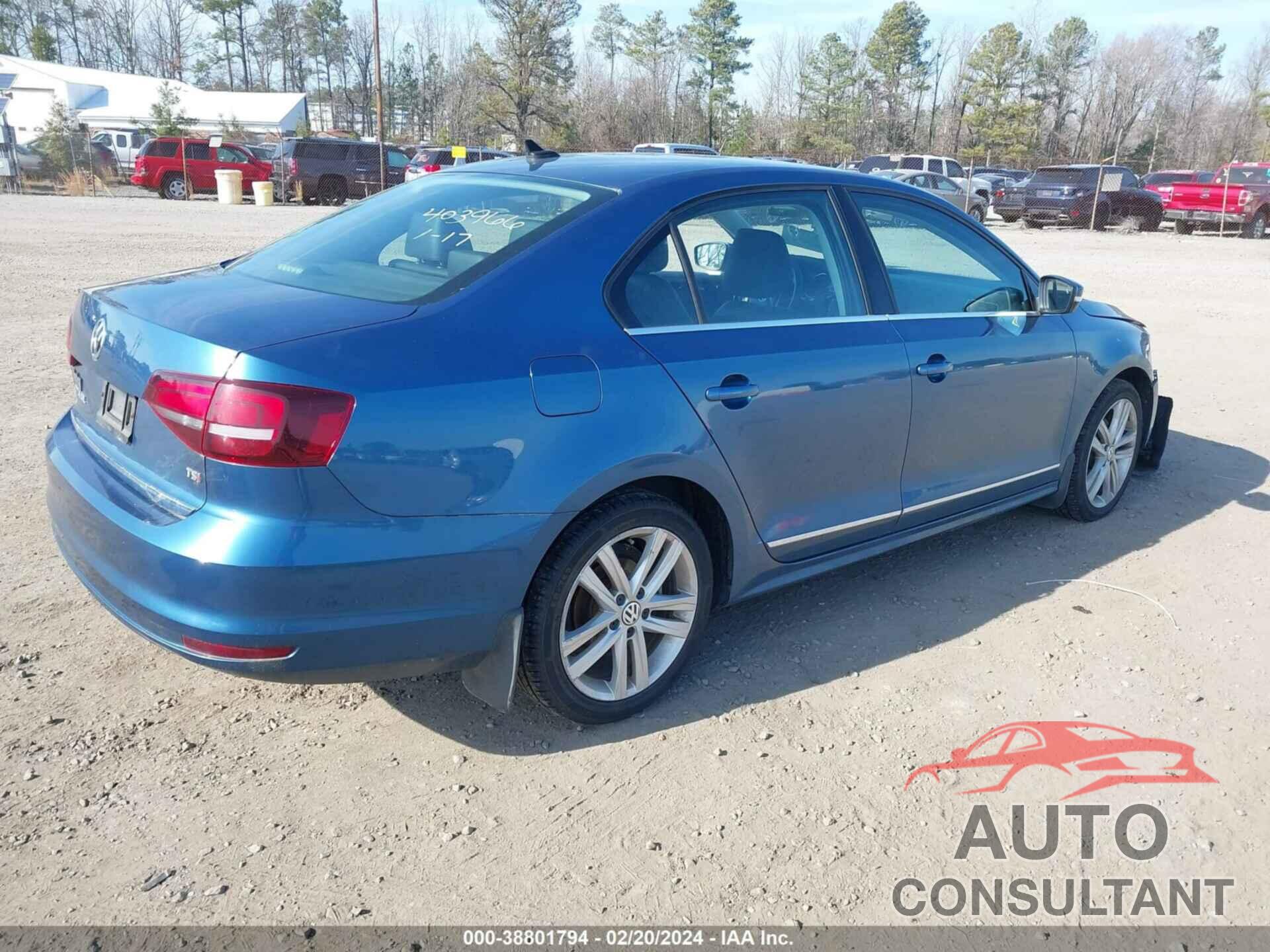 VOLKSWAGEN JETTA 2017 - 3VWL17AJ9HM226067