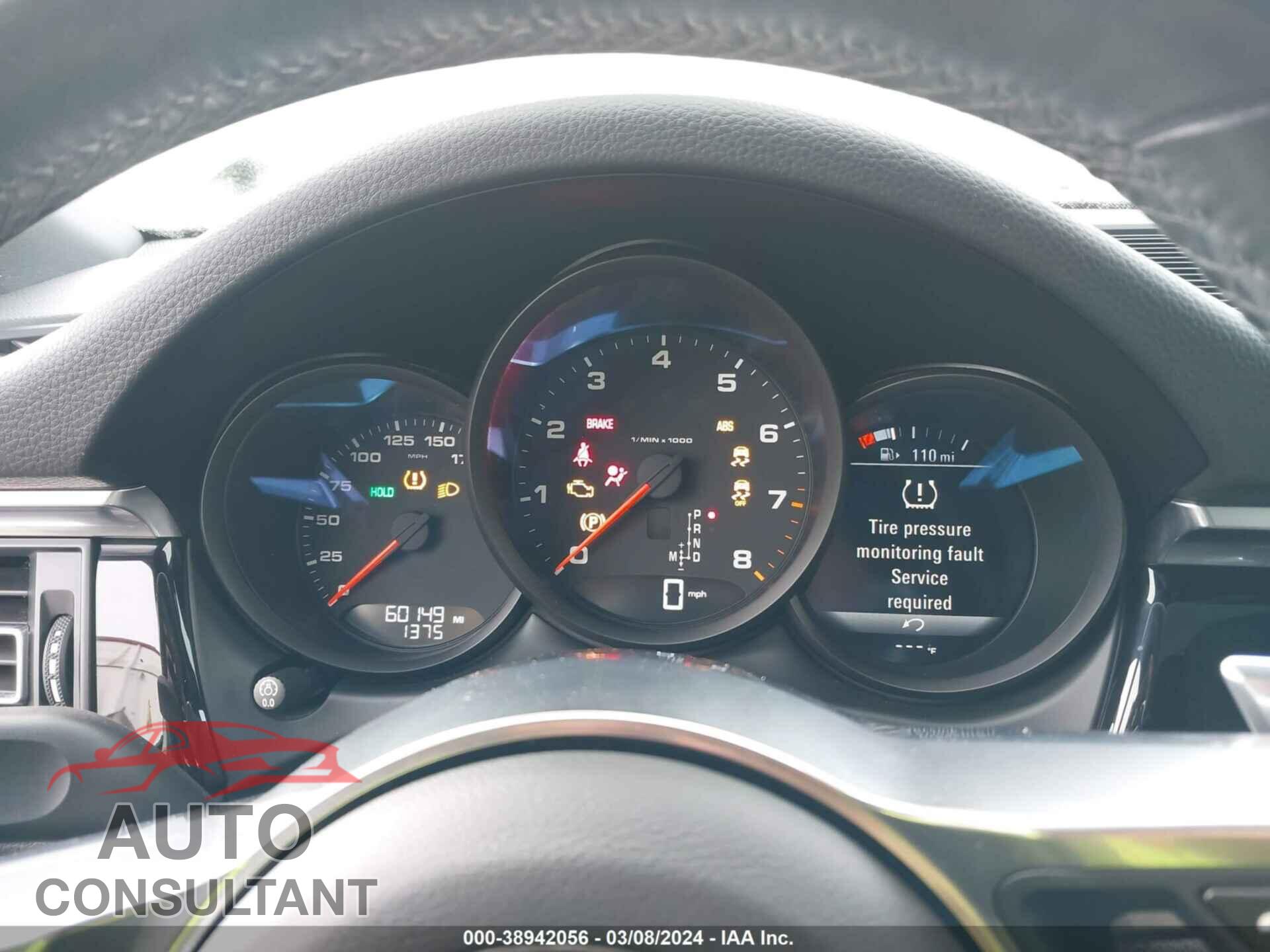 PORSCHE MACAN 2020 - WP1AA2A52LLB00416