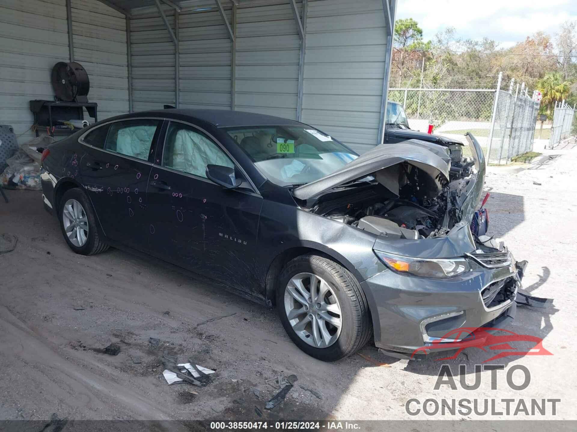 CHEVROLET MALIBU 2016 - 1G1ZE5ST3GF242603