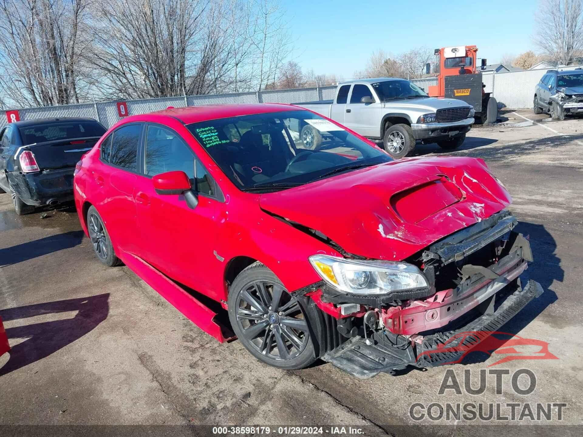 SUBARU WRX 2018 - JF1VA1A65J9820492