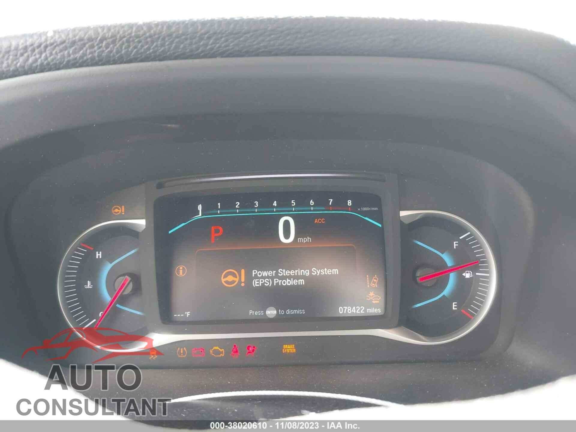 HONDA PILOT 2021 - 5FNYF5H34MB033085