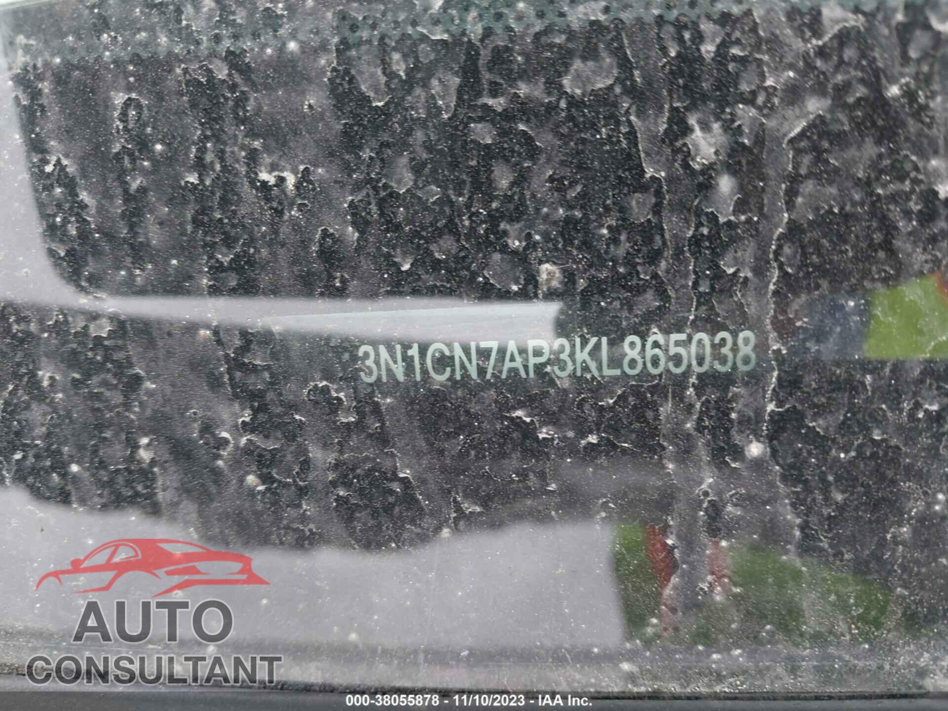 NISSAN VERSA 2019 - 3N1CN7AP3KL865038